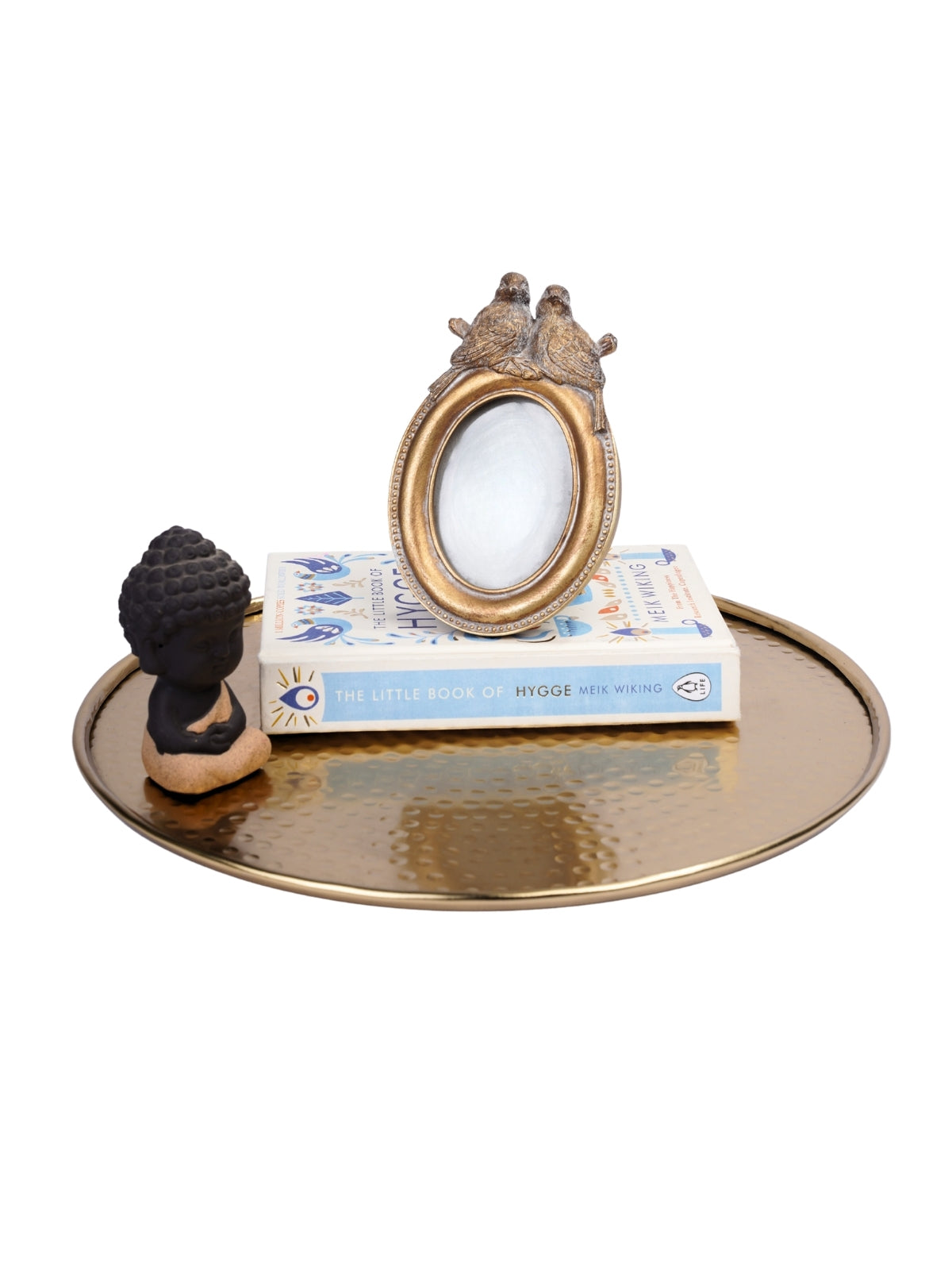 Halo Hammered Tray