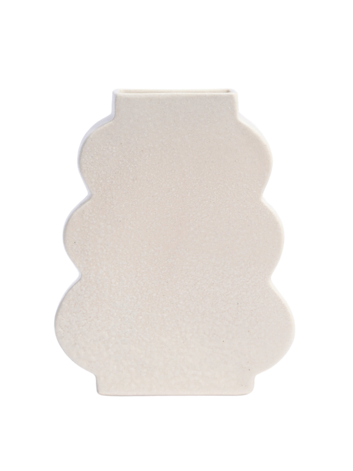 Ivory Wave Vase