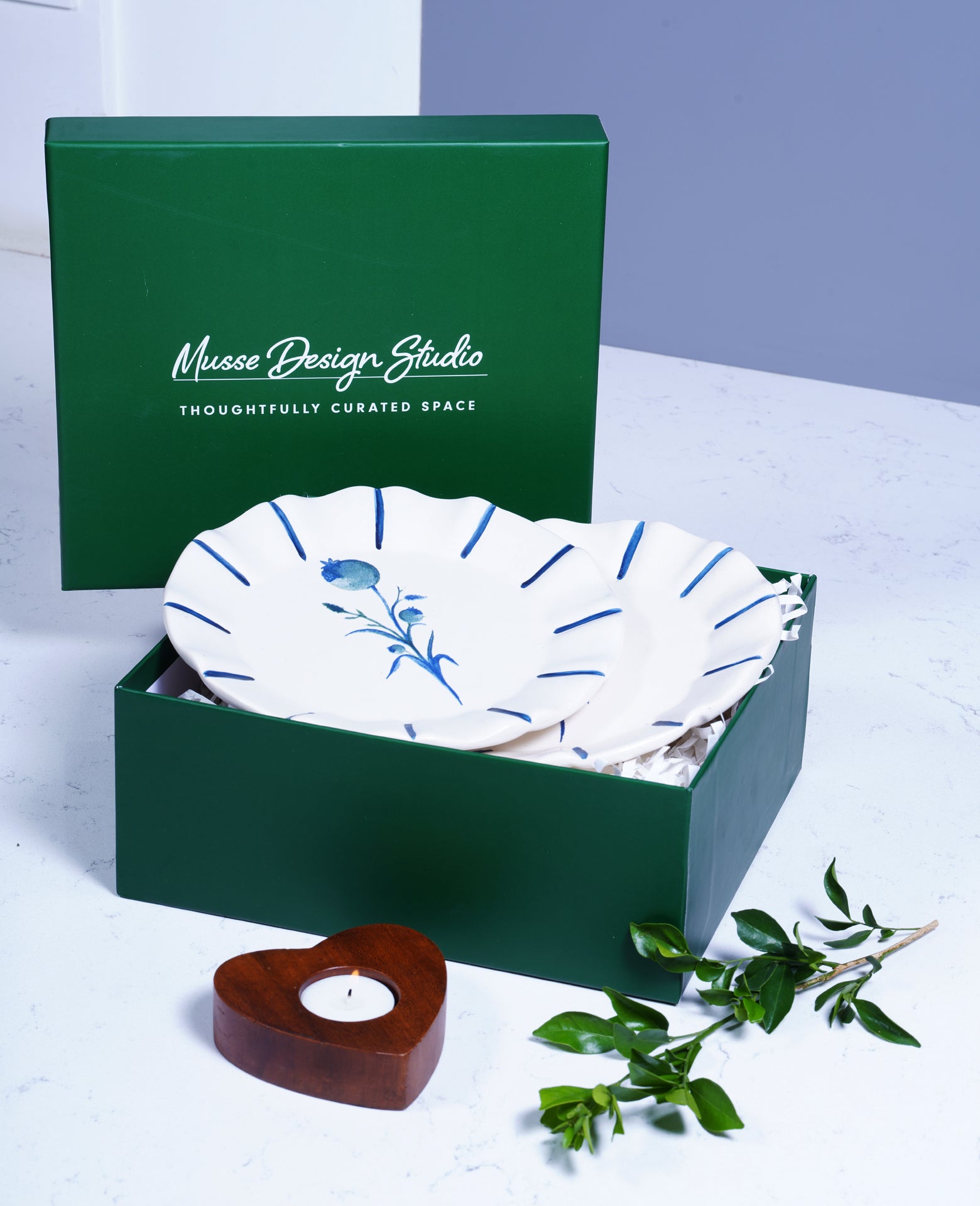 Blueberry Dessert set