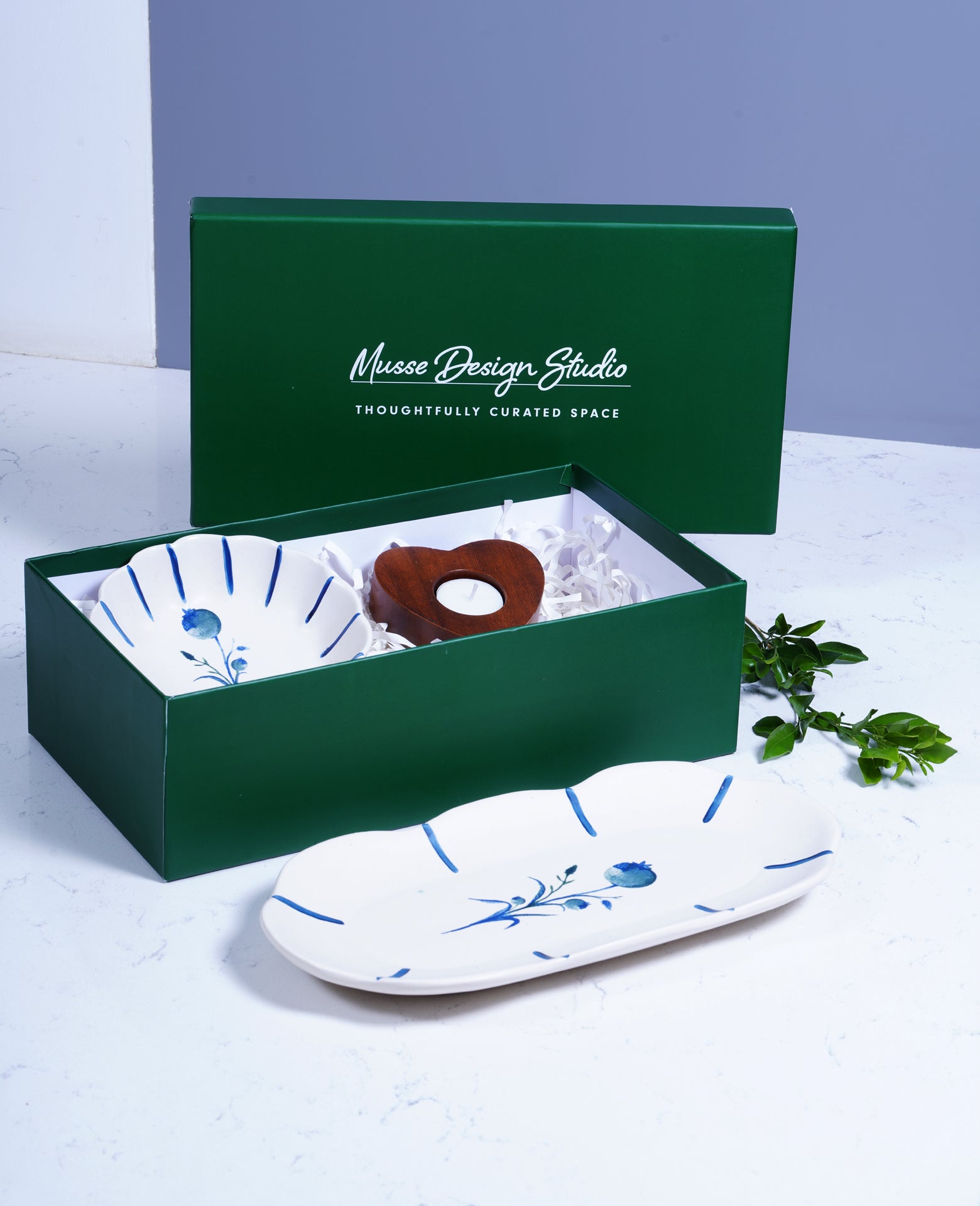 Blueberry Hosting set