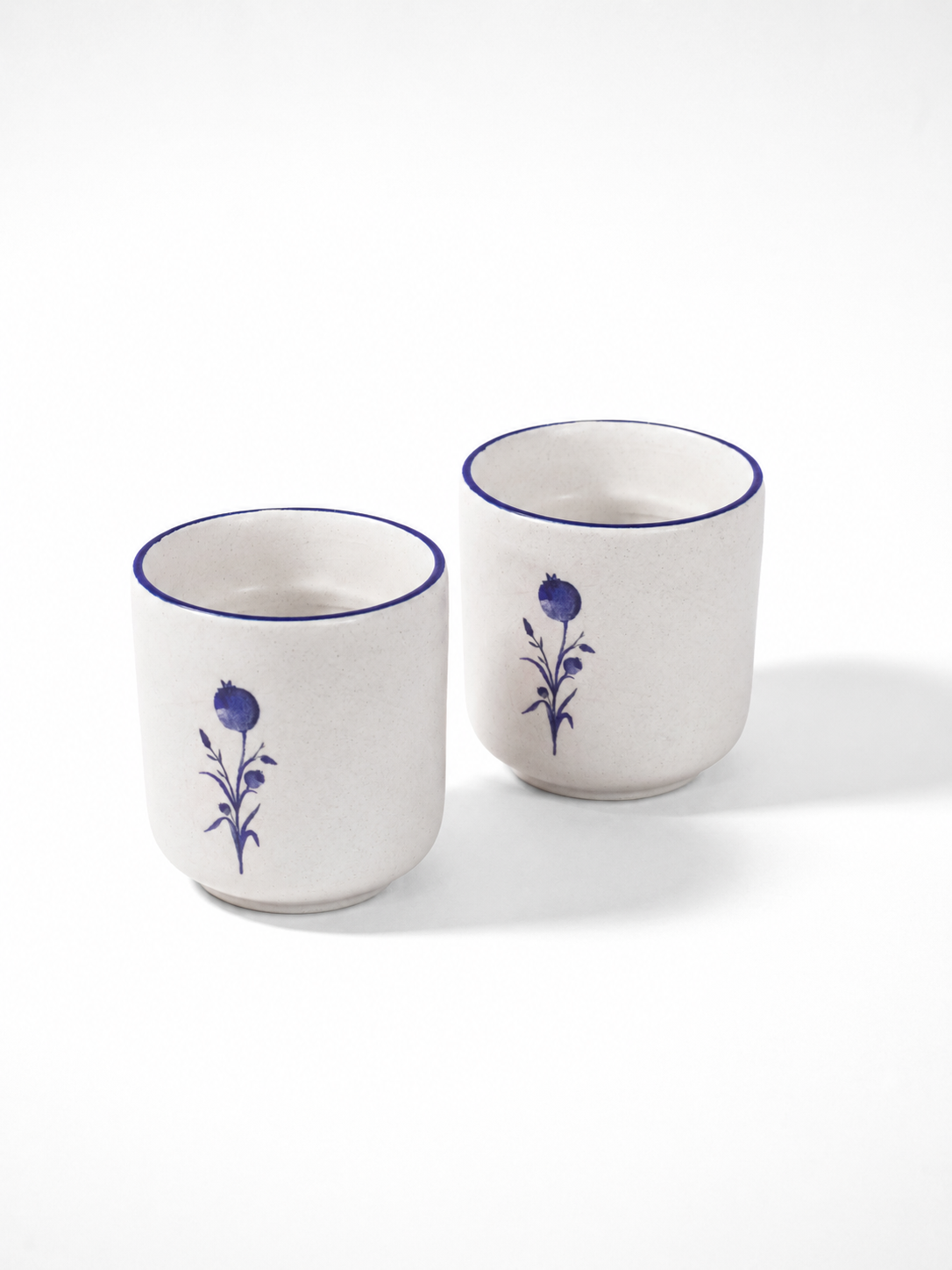 Blueberry Bloom Cup (Set of 2)
