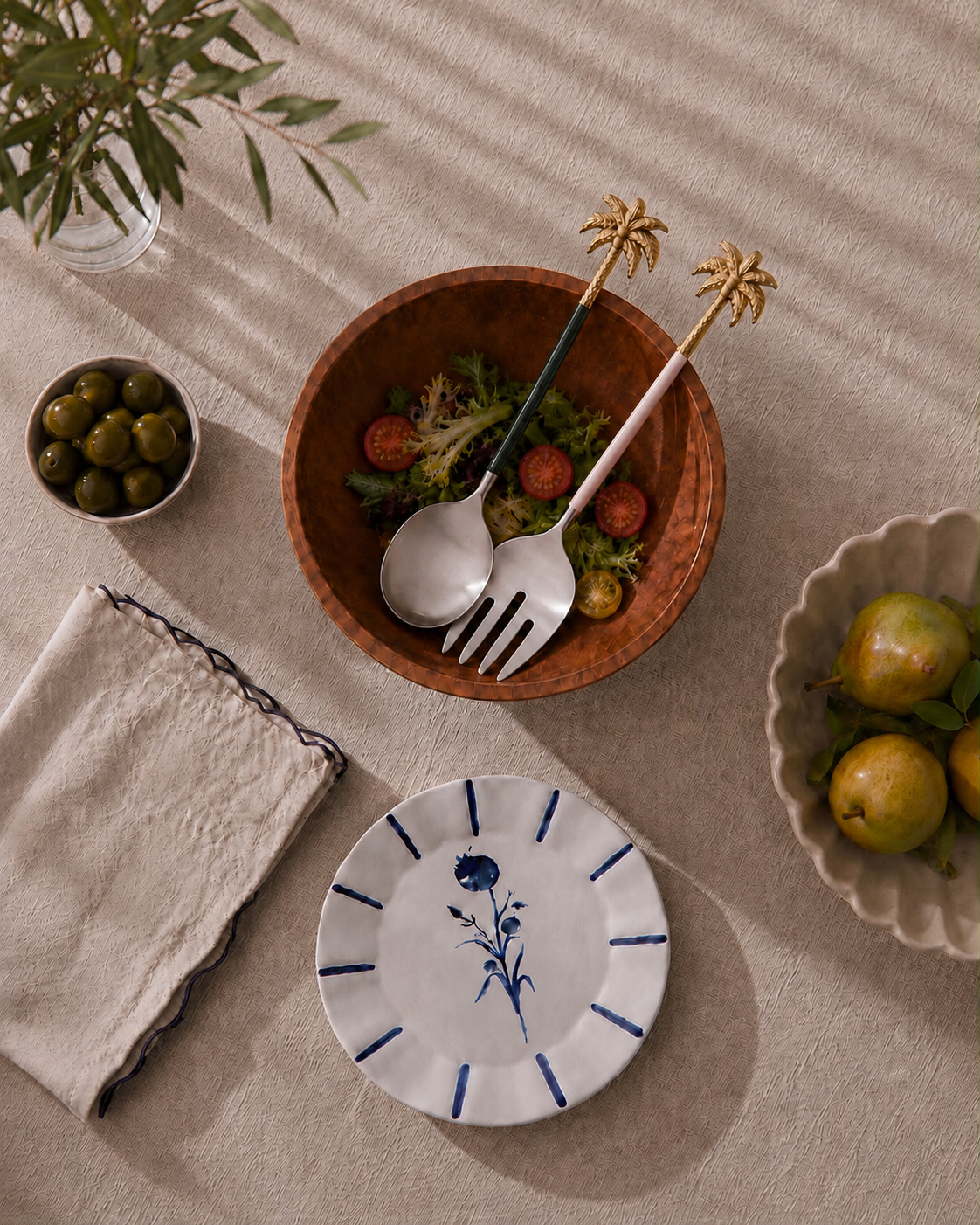Palm Grove Serving Set