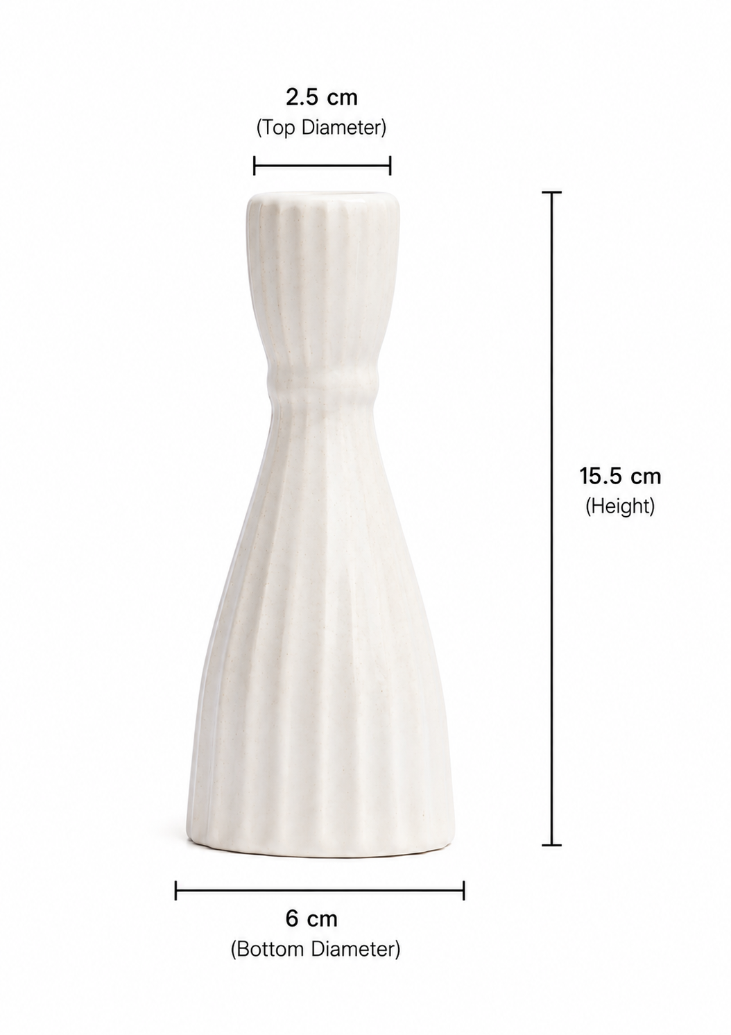 Fluted Candle Holder