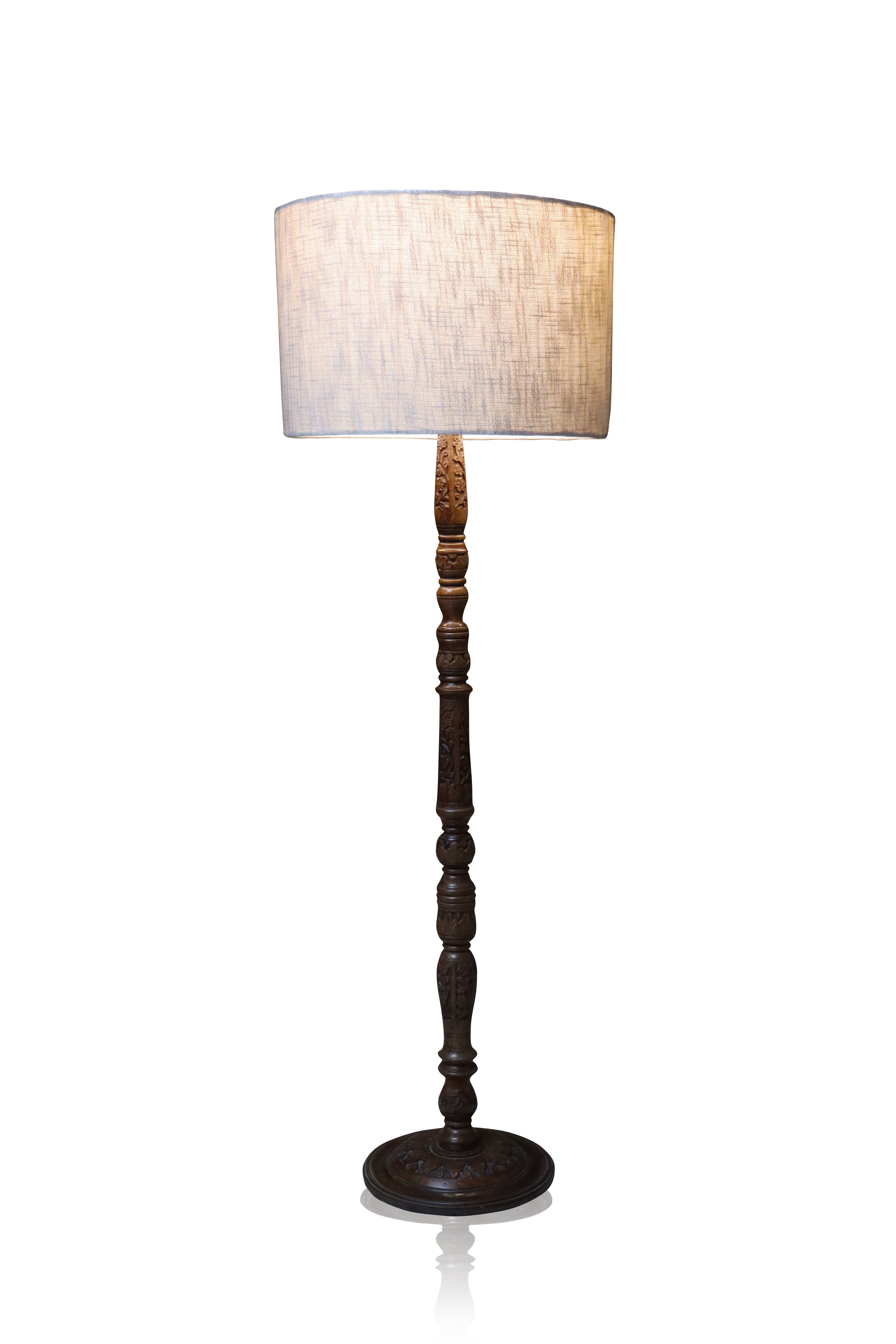 Linen Aura Lamp Shade