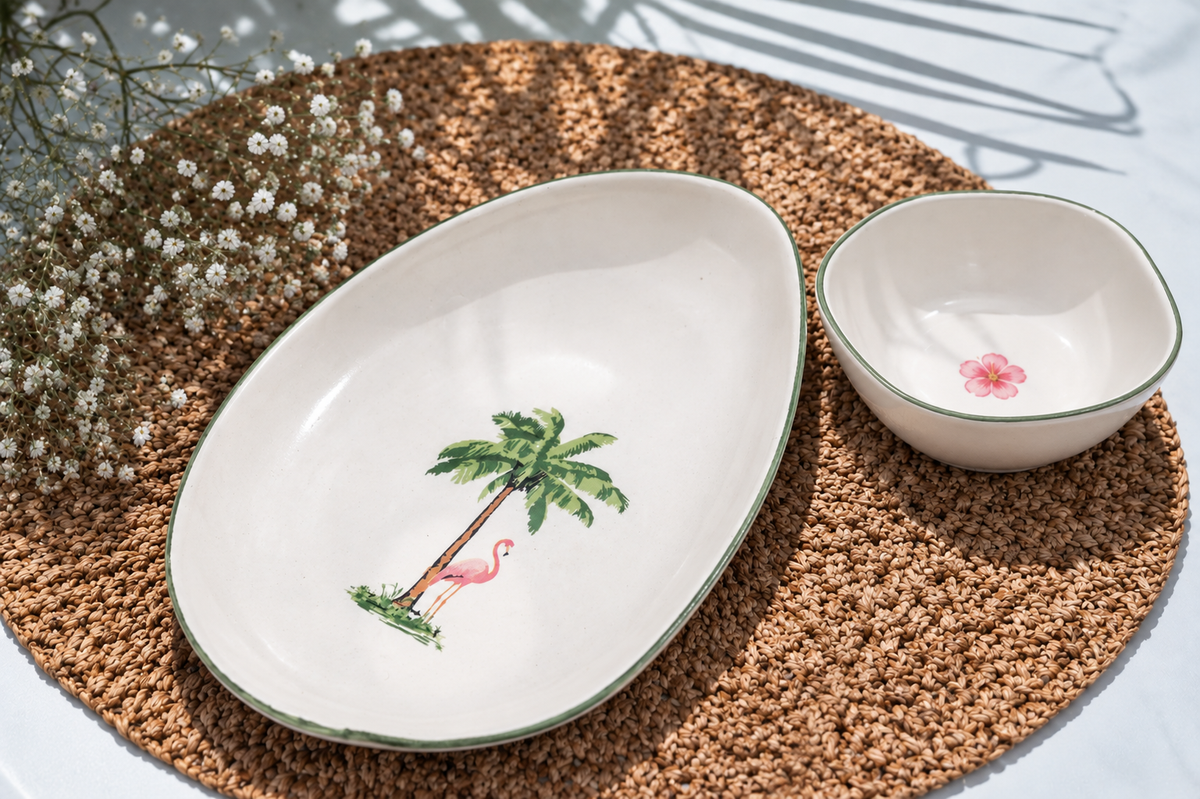 Palm Cove Platter Gift Set