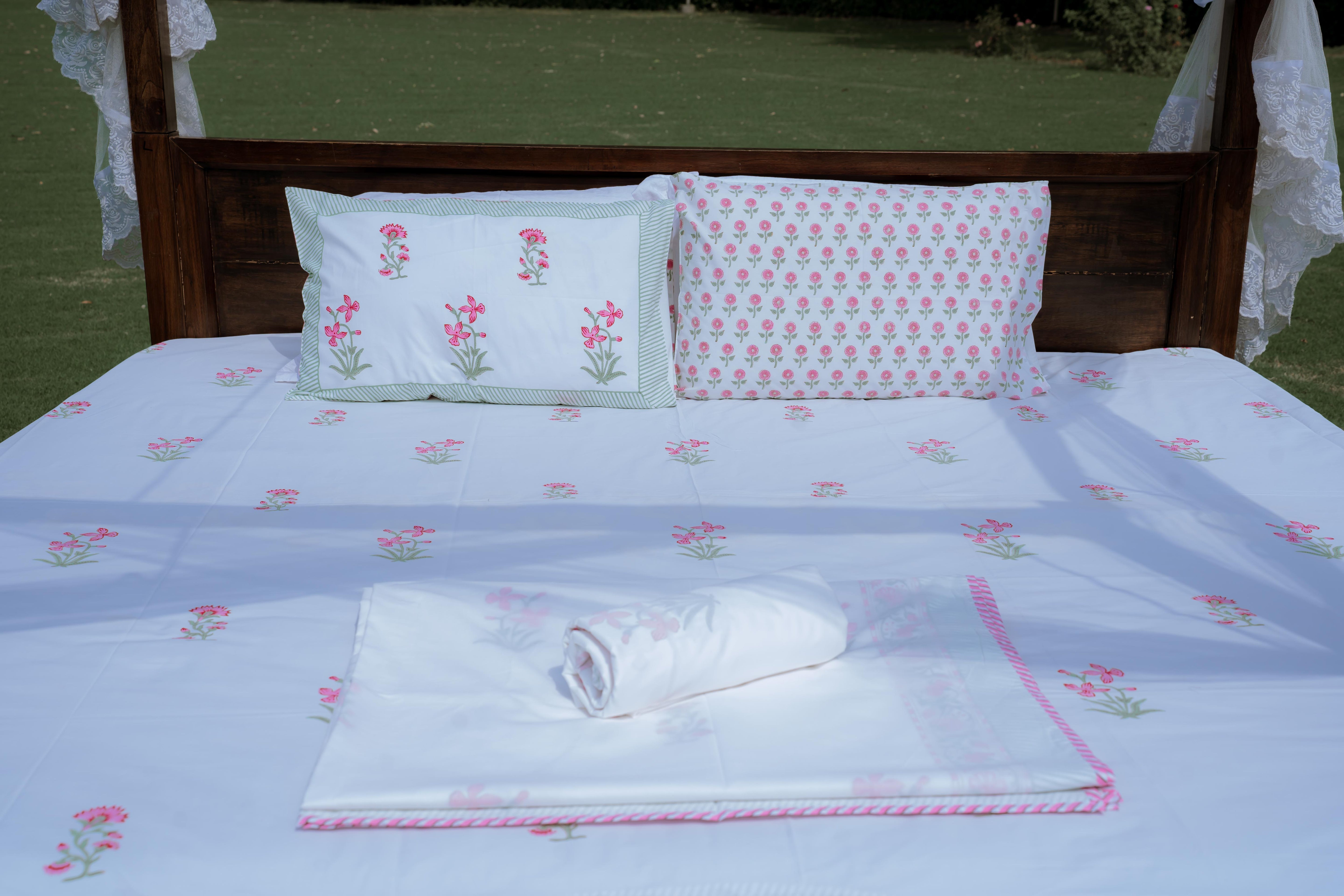 Petal Parade Organic Cotton Bedsheet