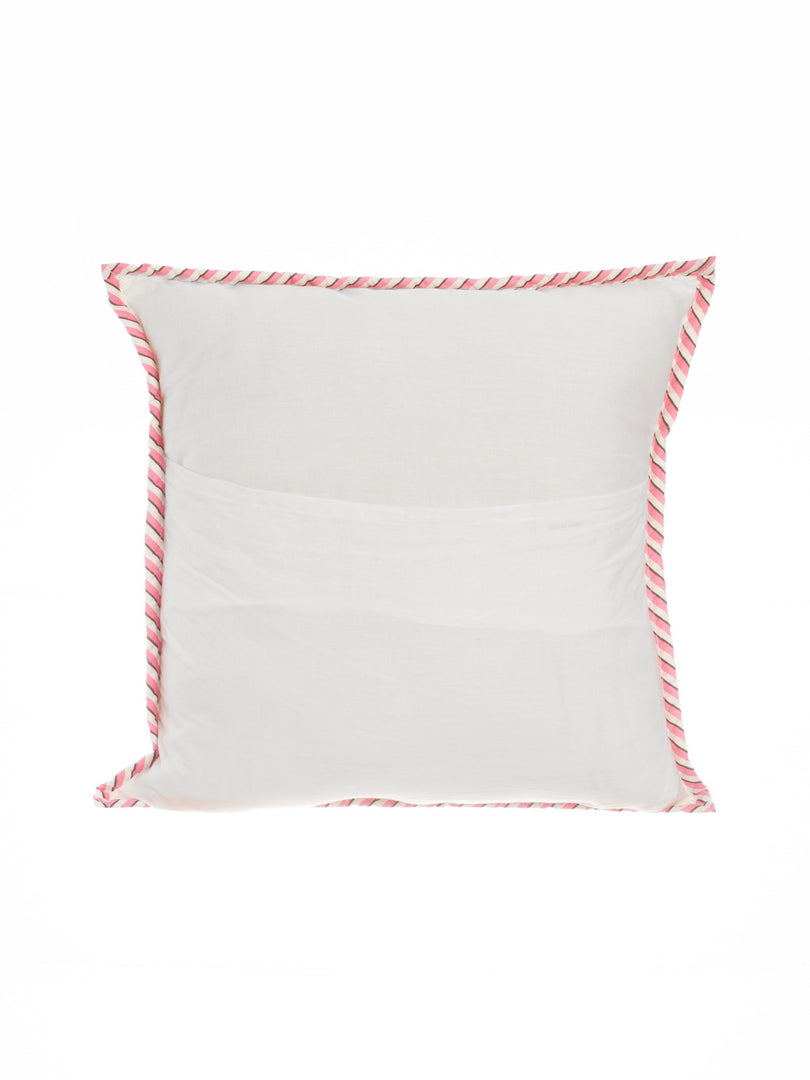 Pink Shrubs Cotton Quilted