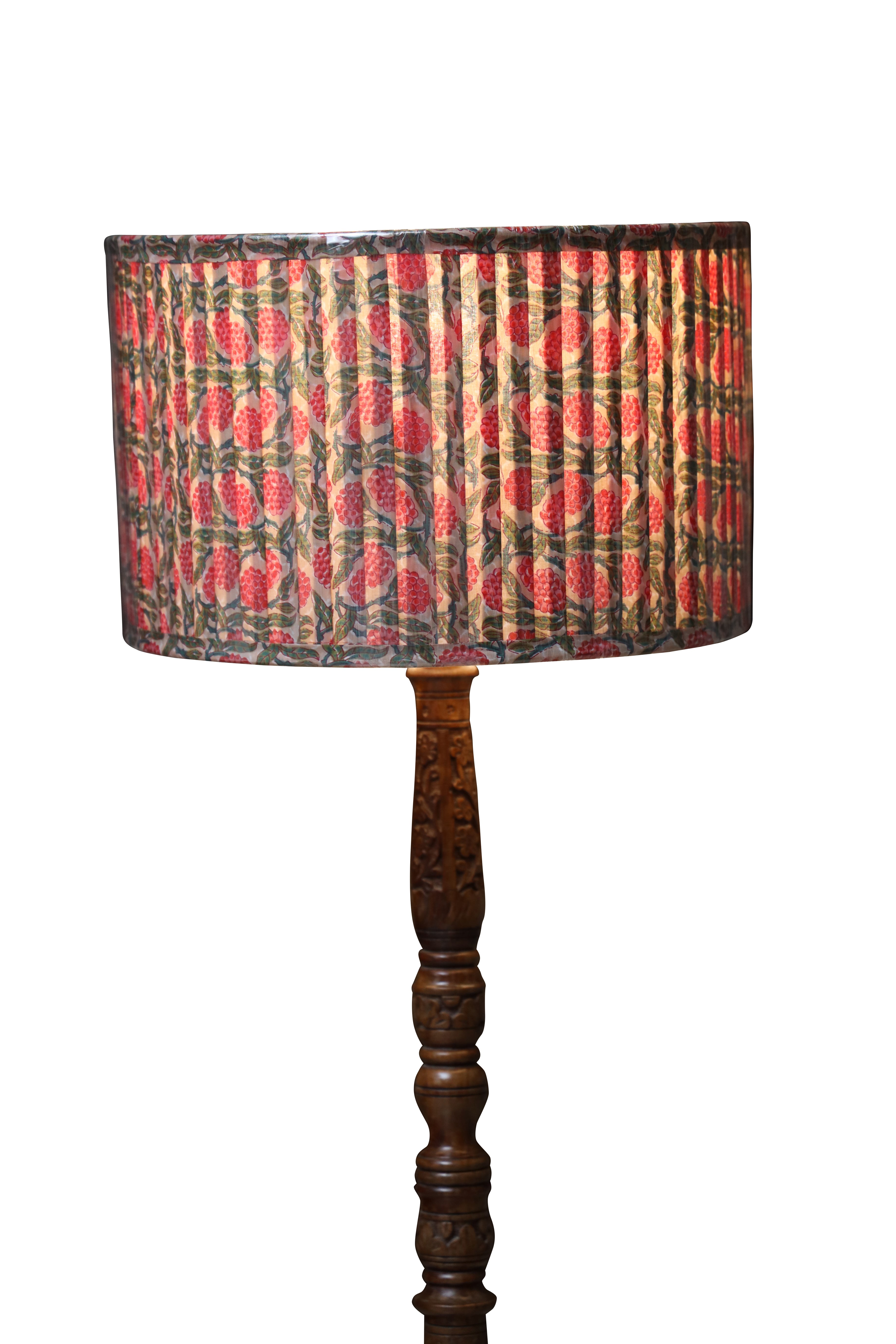 Rasberry Grove Pleated Shade