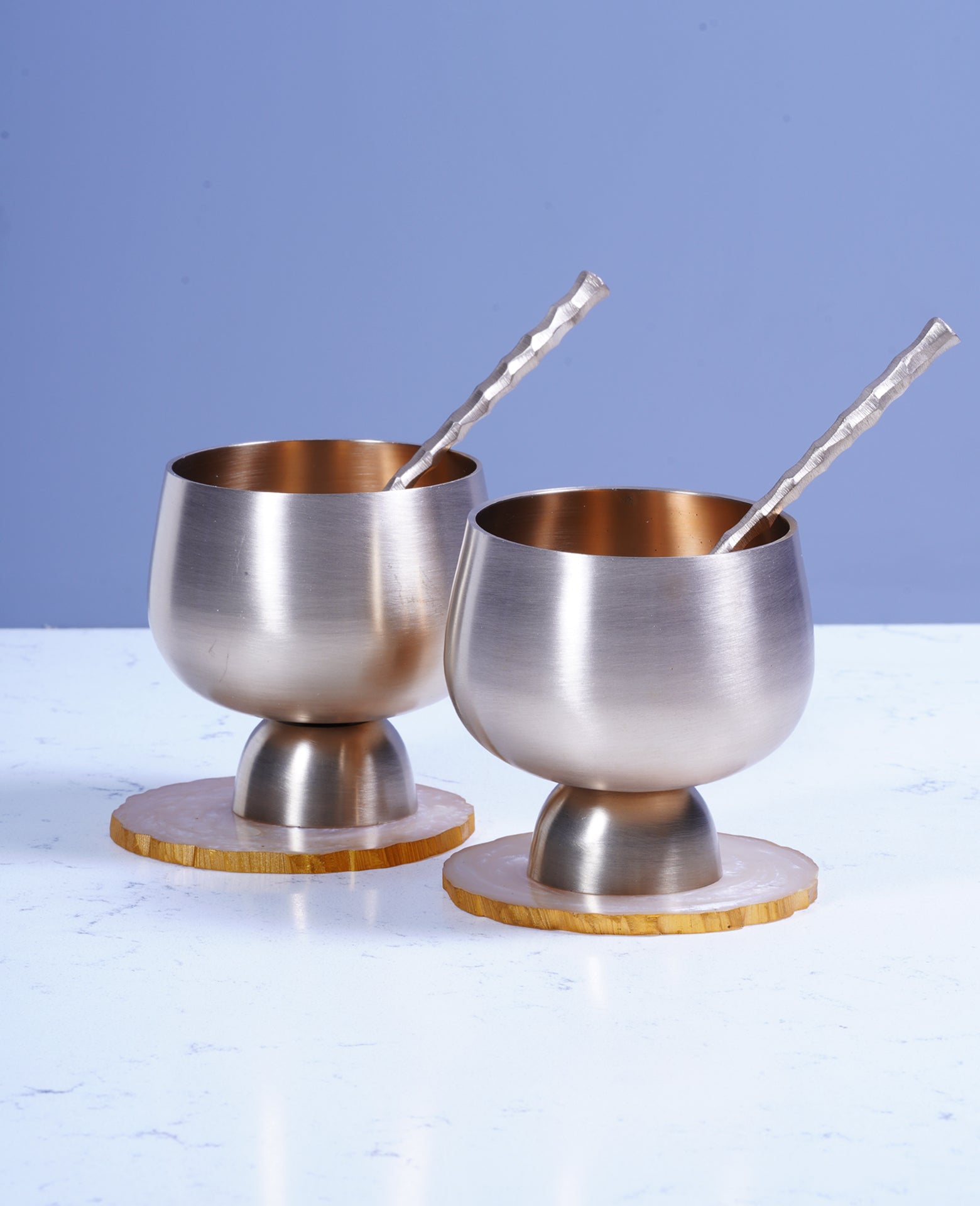 Goblet cups set (ice cream bowl)
