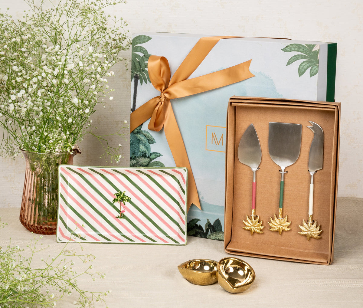Palm Grove Cheese Set