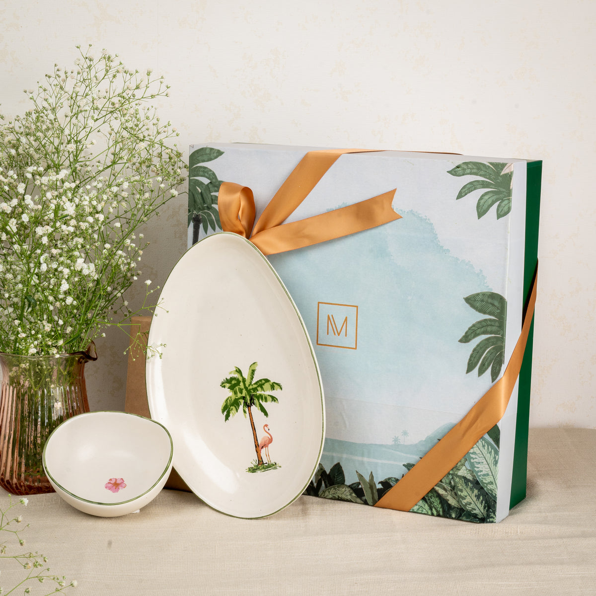 Palm Cove Platter Gift Set