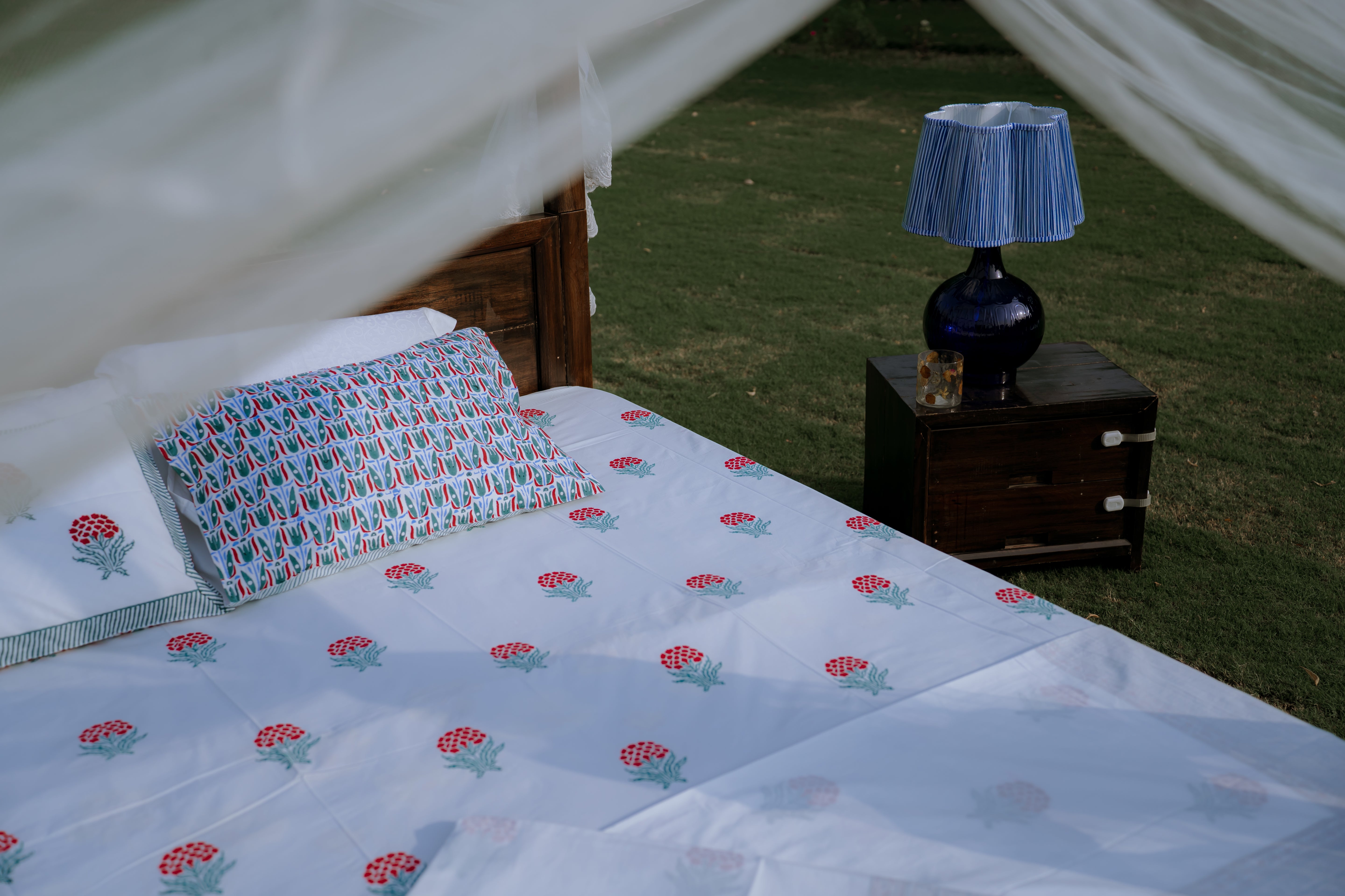 Tulip Tango Organic Cotton Bedsheet