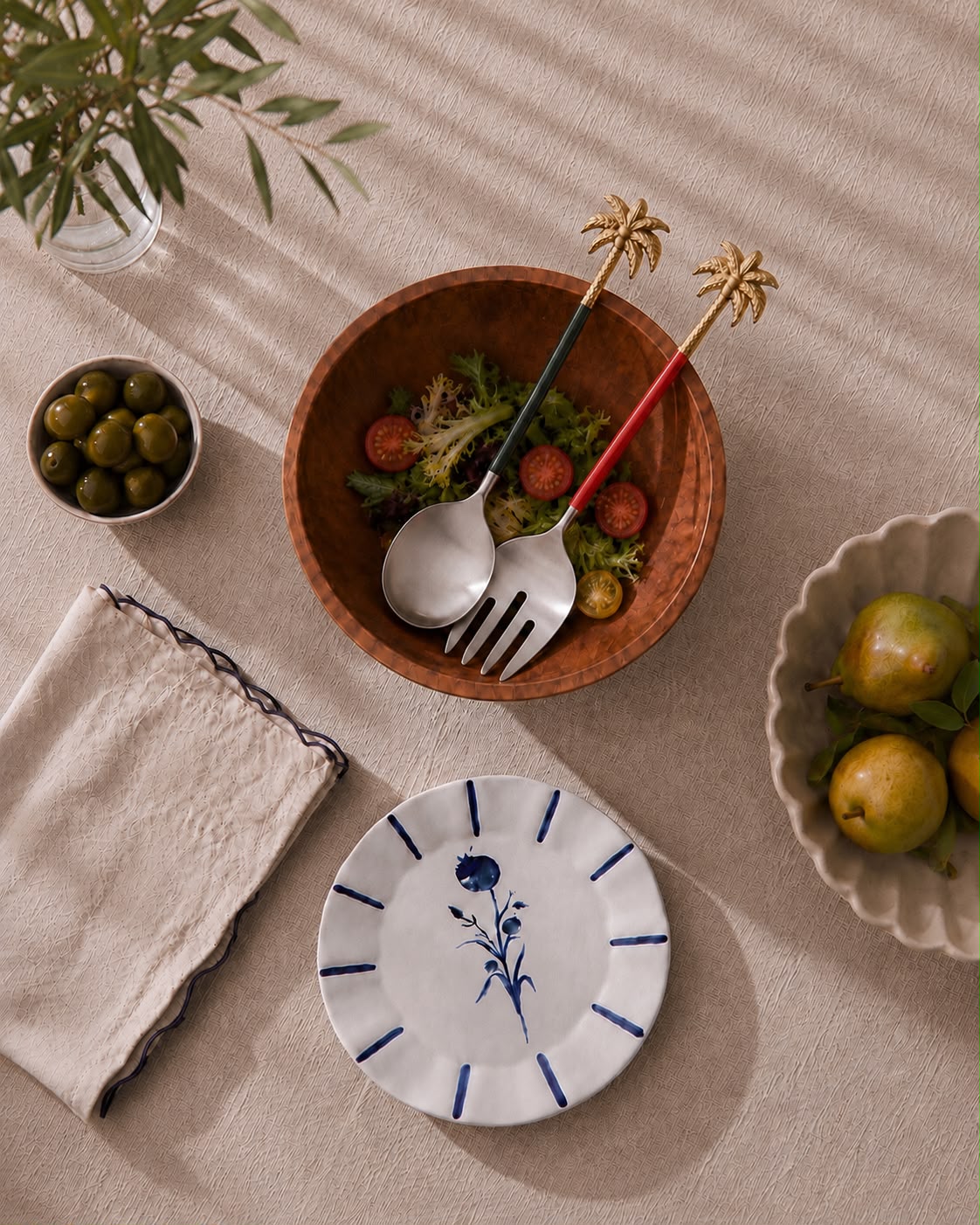 Palm Grove Serving Set