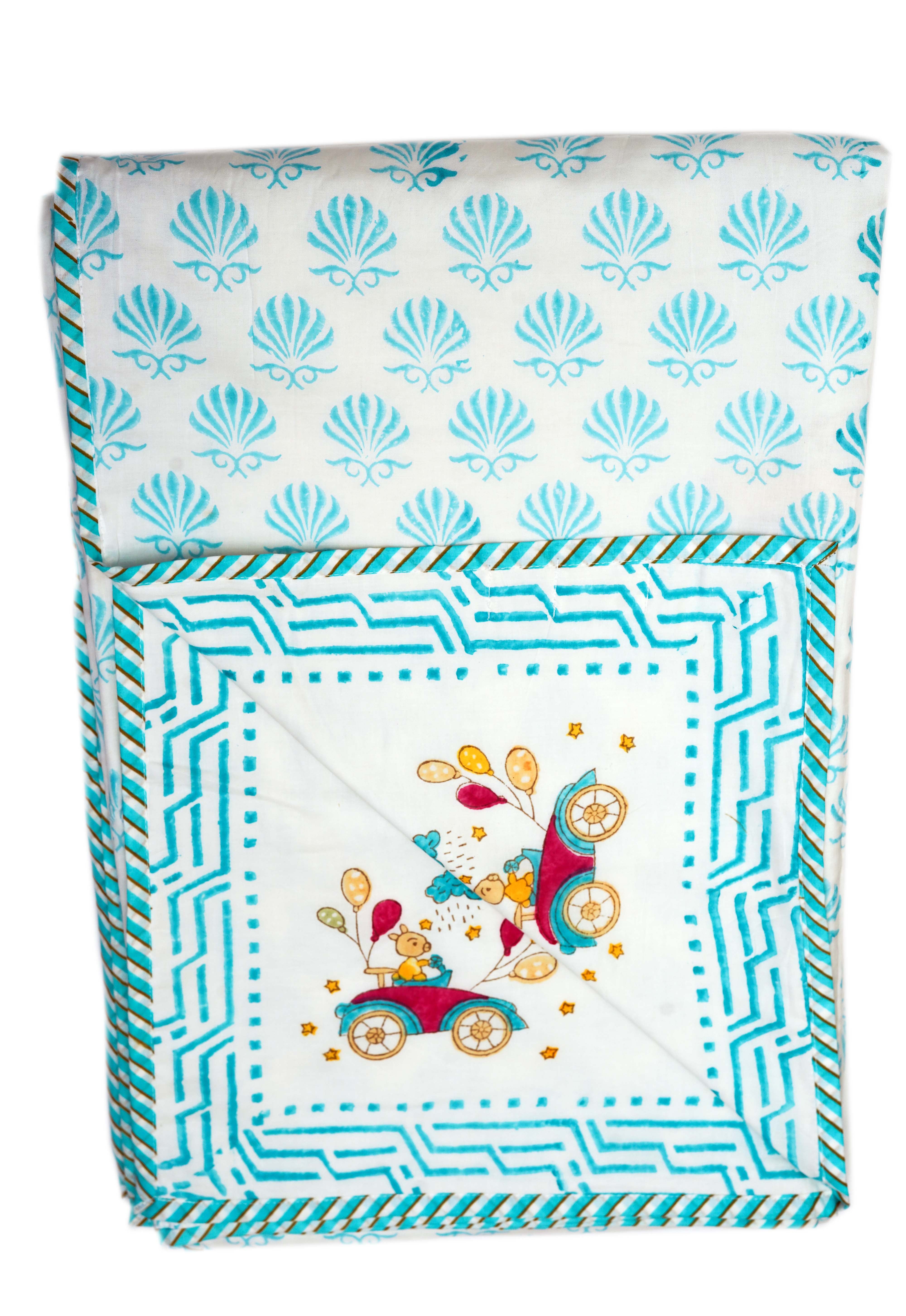Tiny Cars Organic Cotton Dohar
