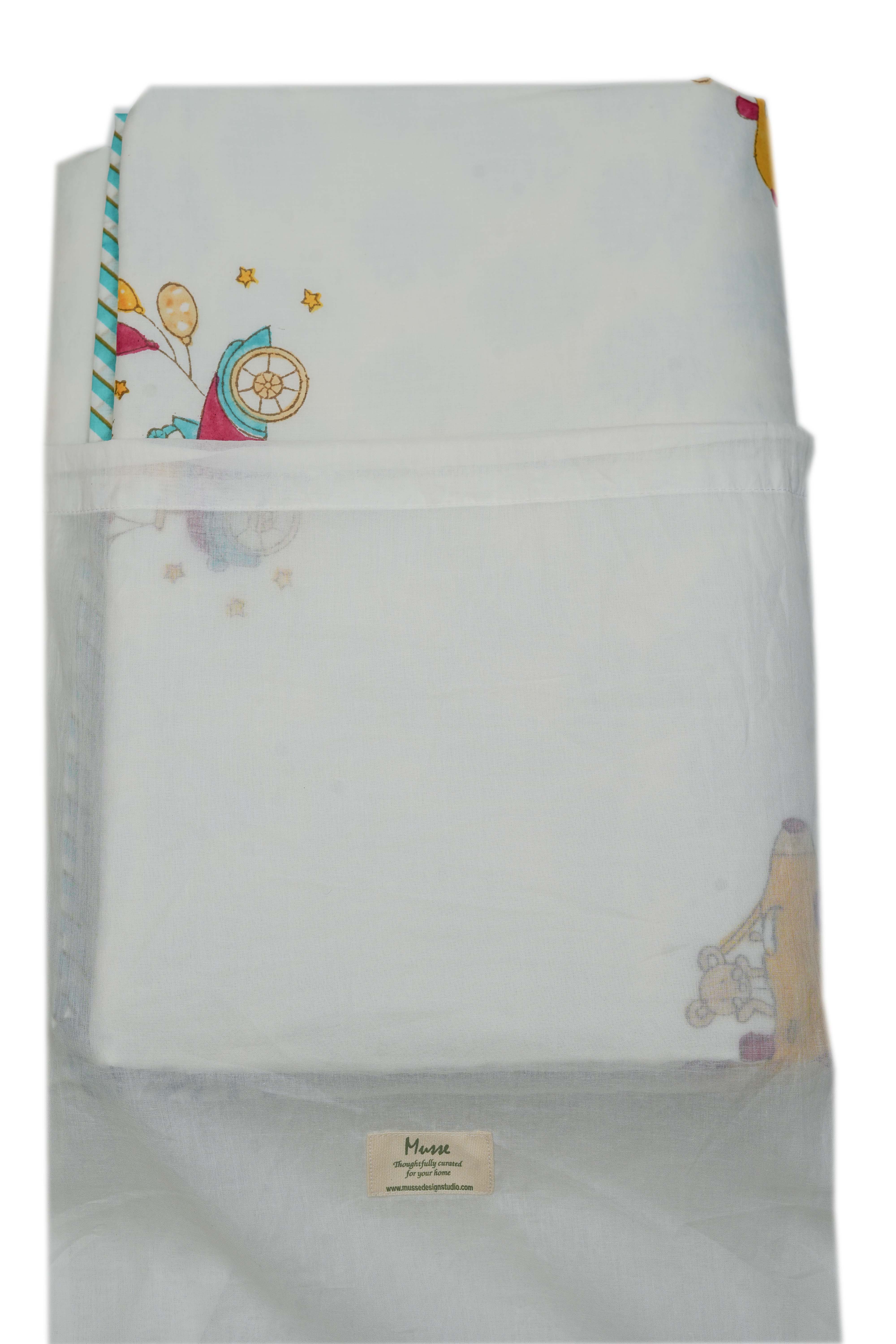 Tiny Cars Organic Cotton Dohar