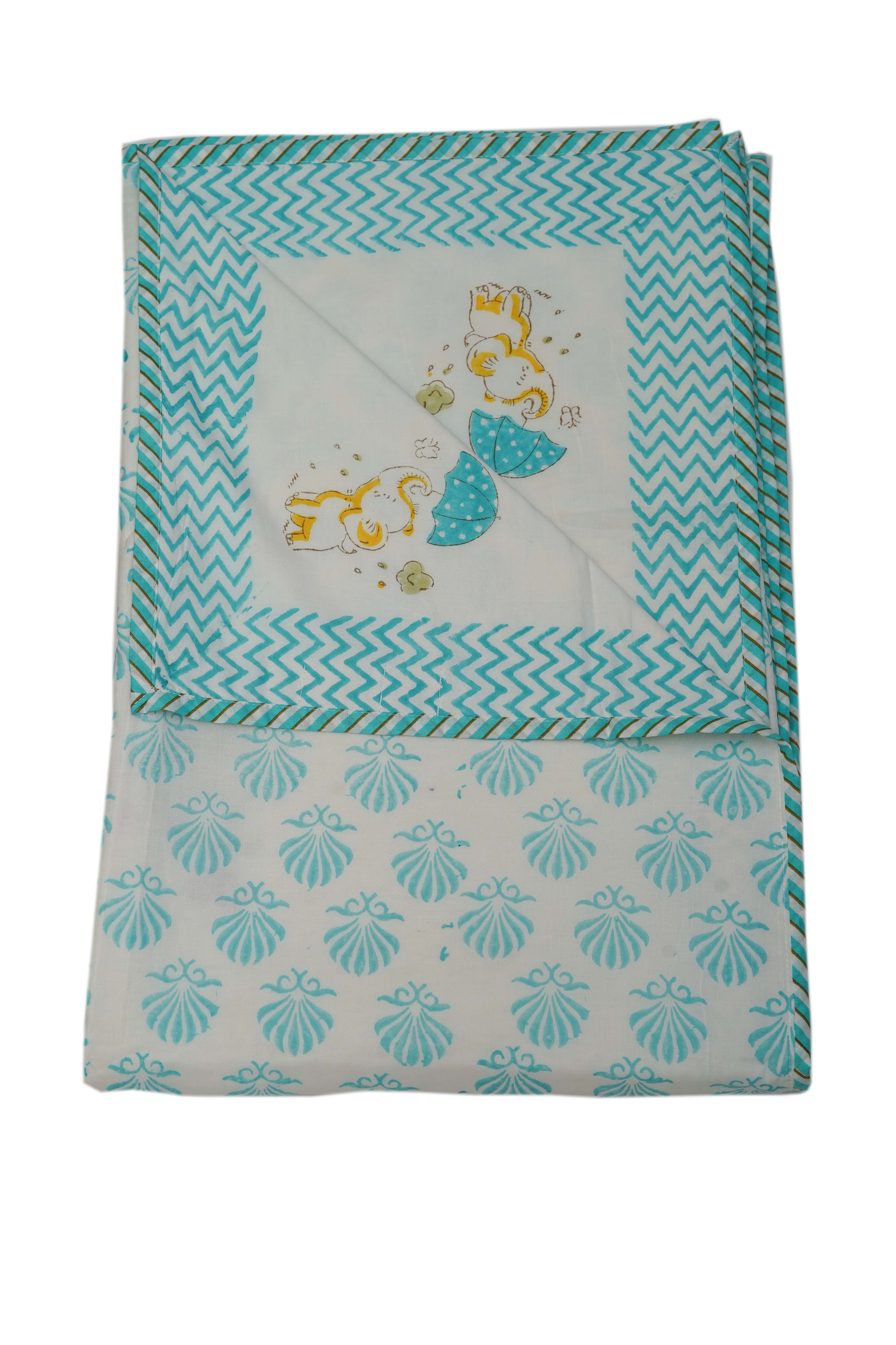 Baby Elephant Organic Cotton Dohar