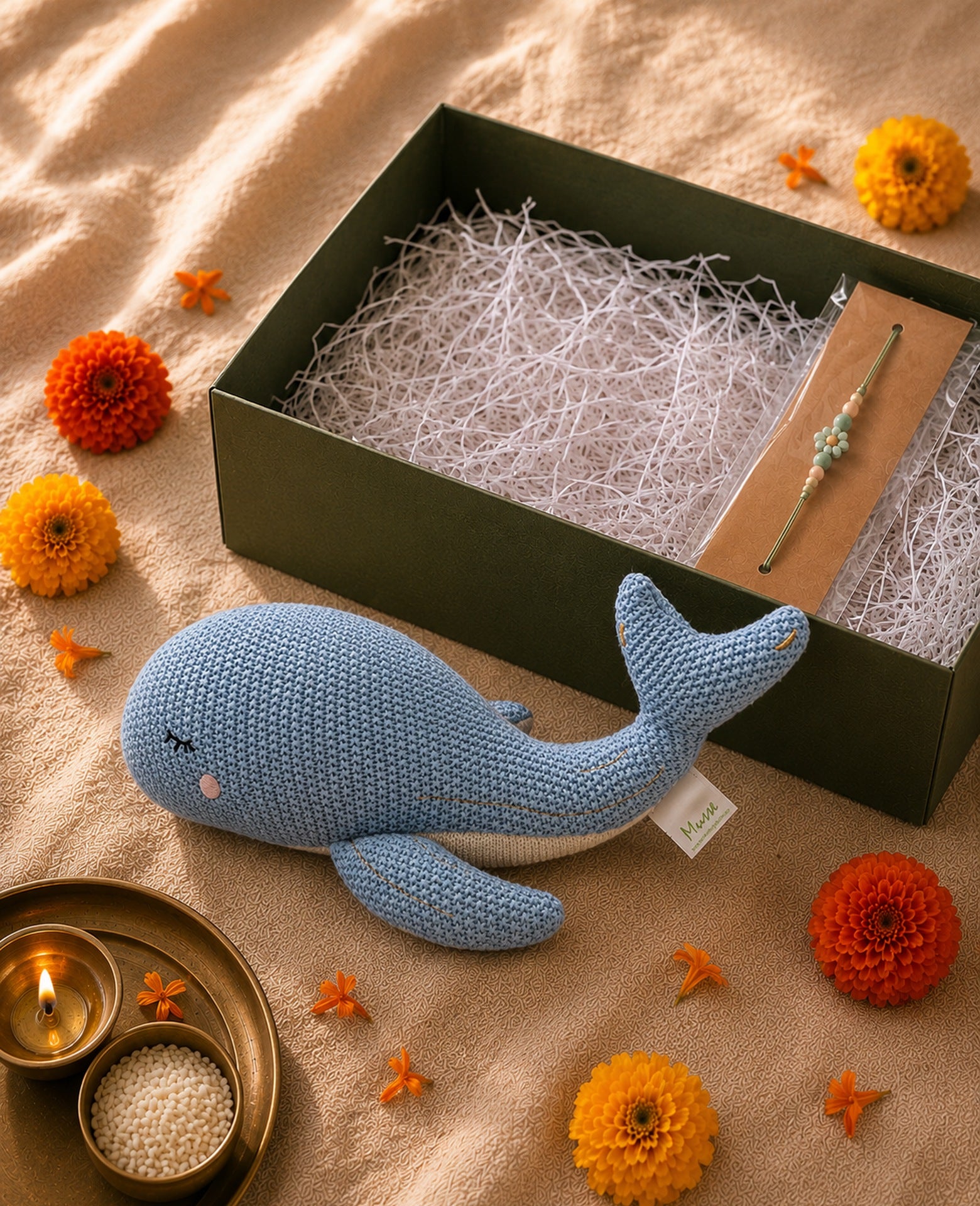 Ocean Blue Whale Gift Set