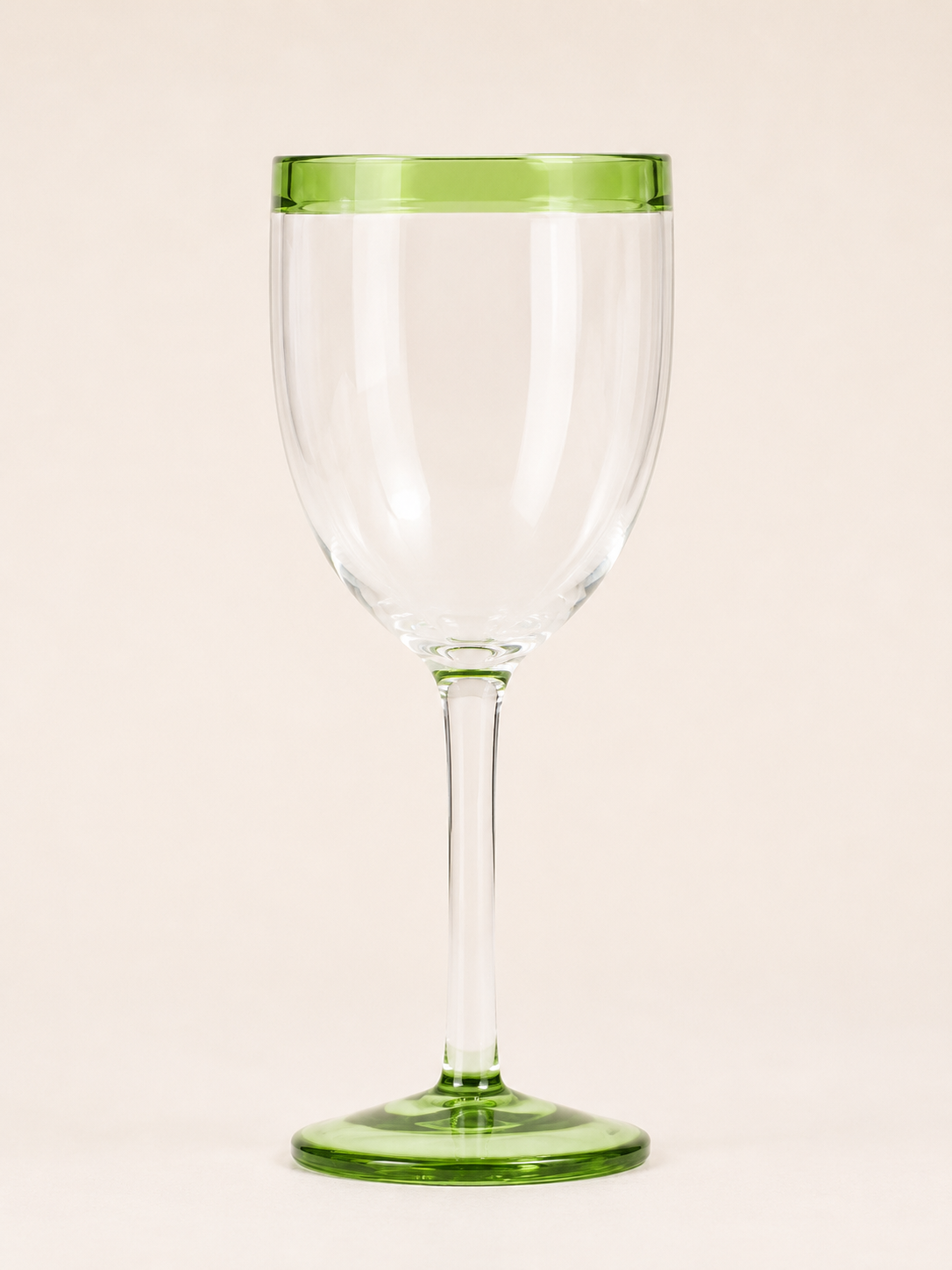 Sage Rim Wine Glasses (Set of 2)