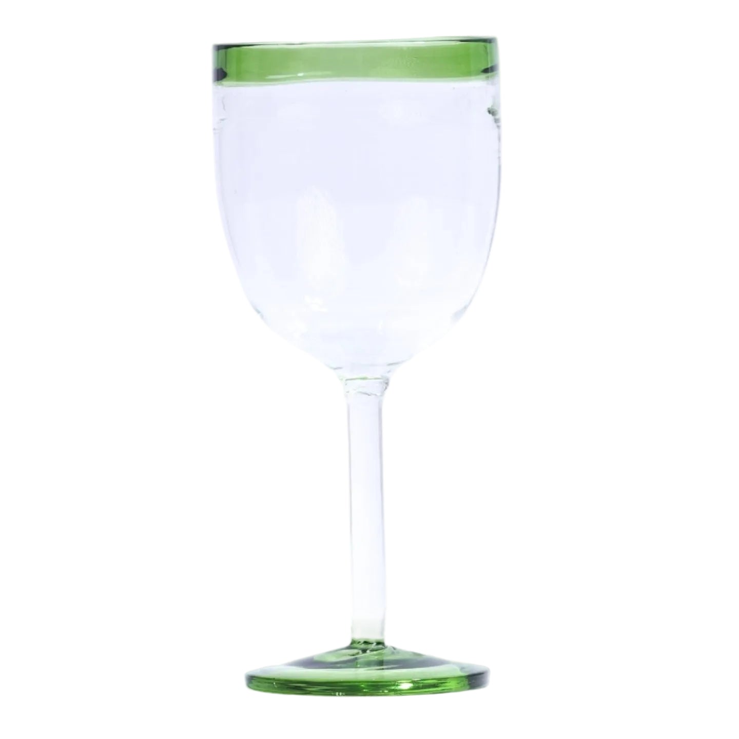 Sage Rim Wine Glasses (Set of 2)