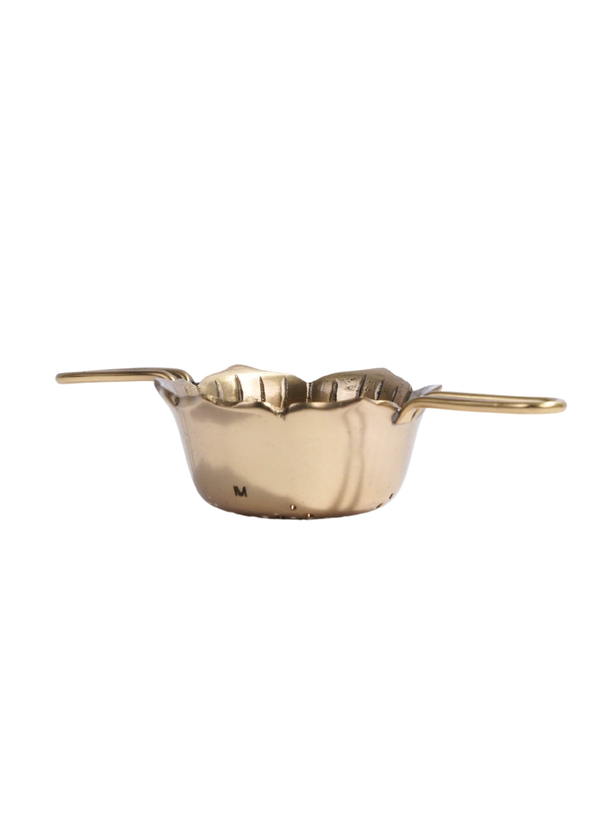 Lotus Brass Tea Strainer