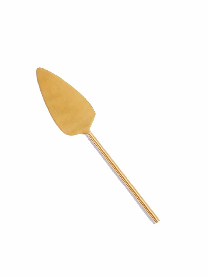 Brass Cake Server