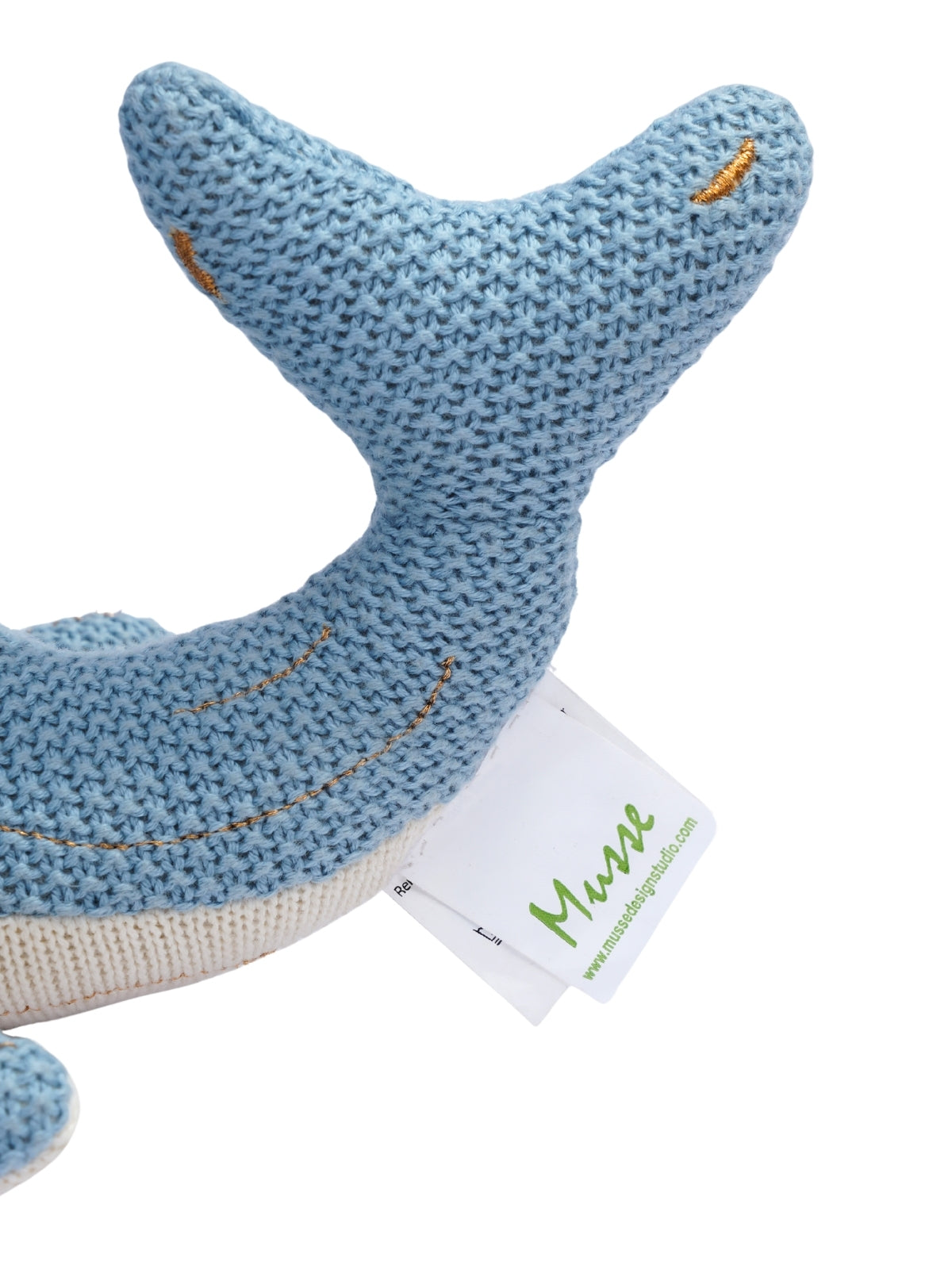 Ocean Blue Whale Soft Toy (Large)