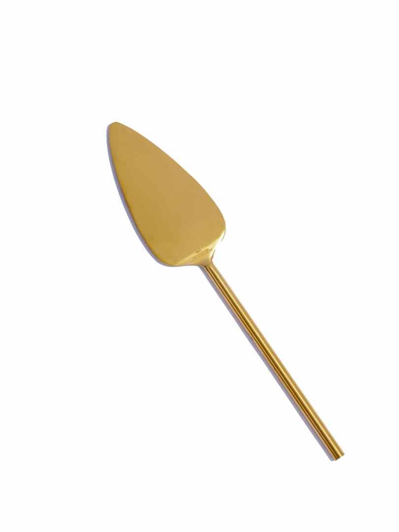 Brass Cake Server