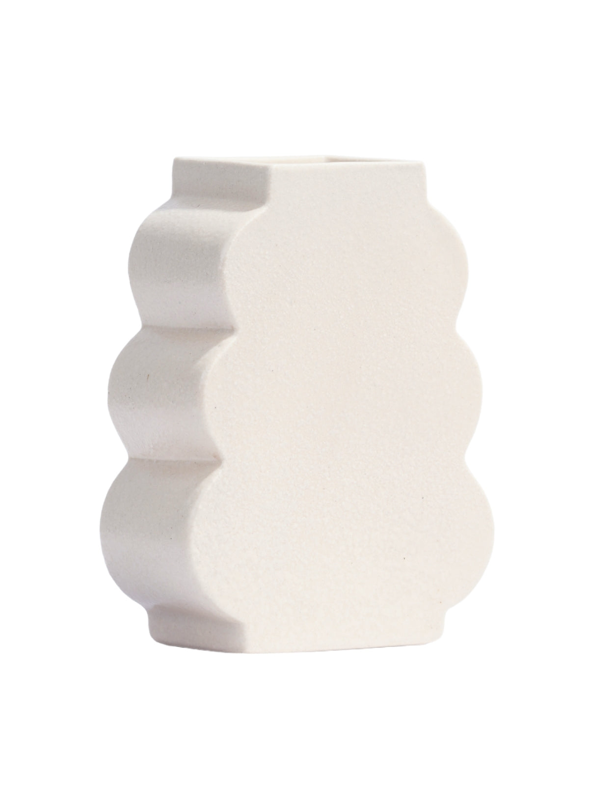 Ivory Wave Vase