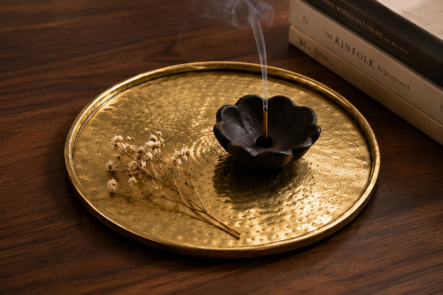 Halo Hammered Tray