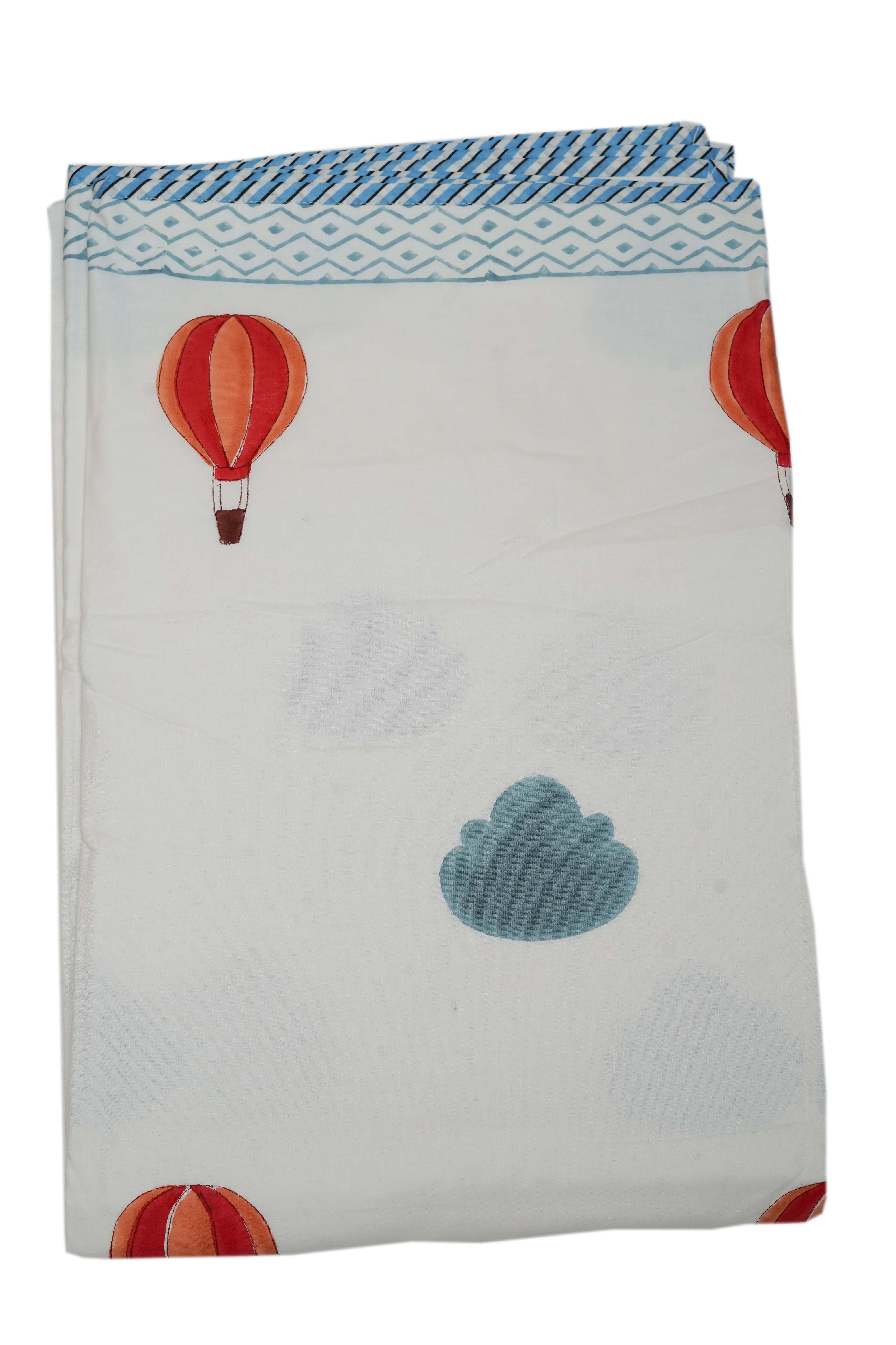 Hot air balloon Organic Cotton Dohar