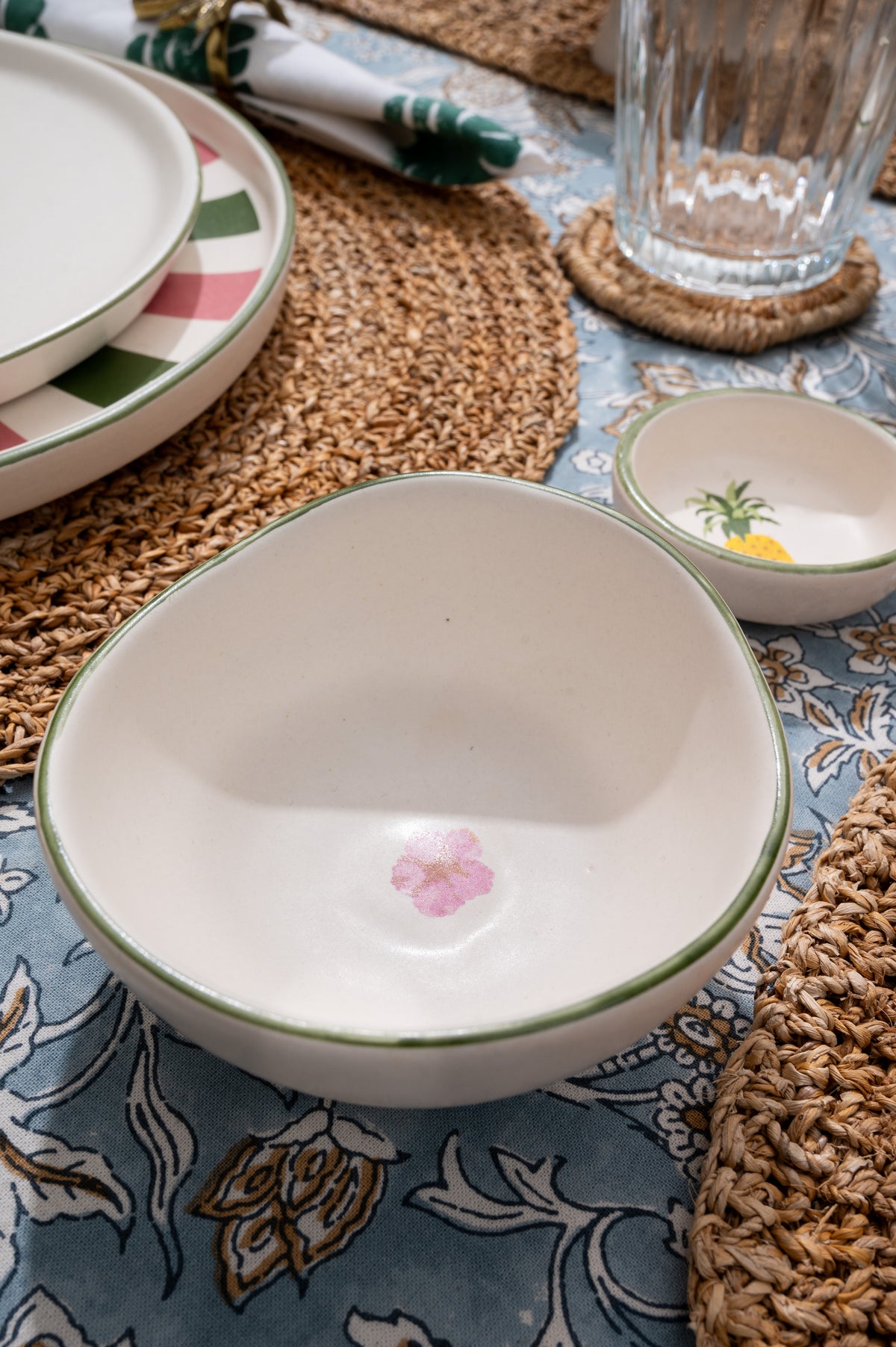 Pink Bloom bowl