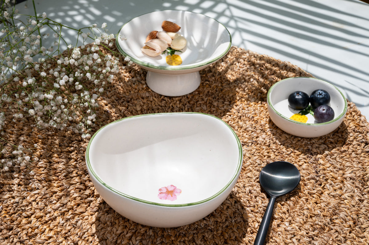 Pink Bloom bowl