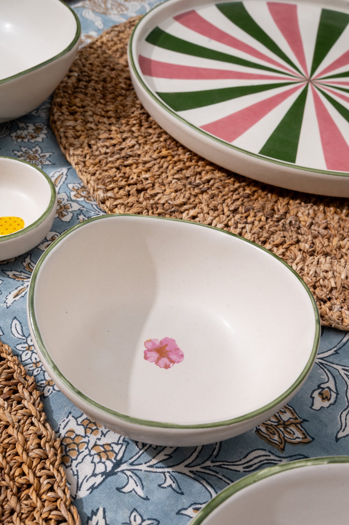 Pink Bloom bowl