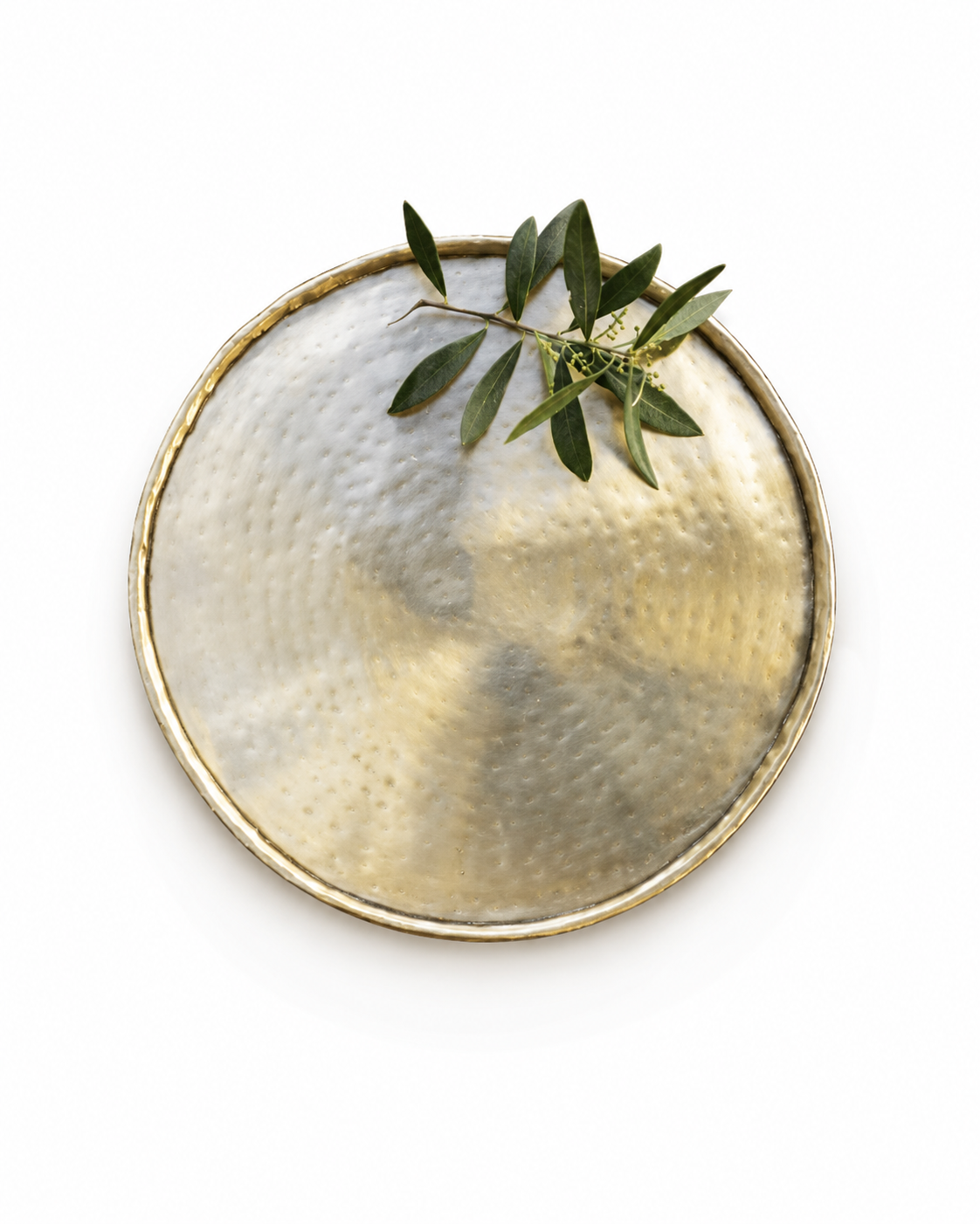 Halo Hammered Tray