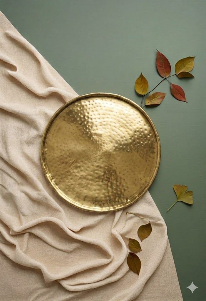 Halo Hammered Tray