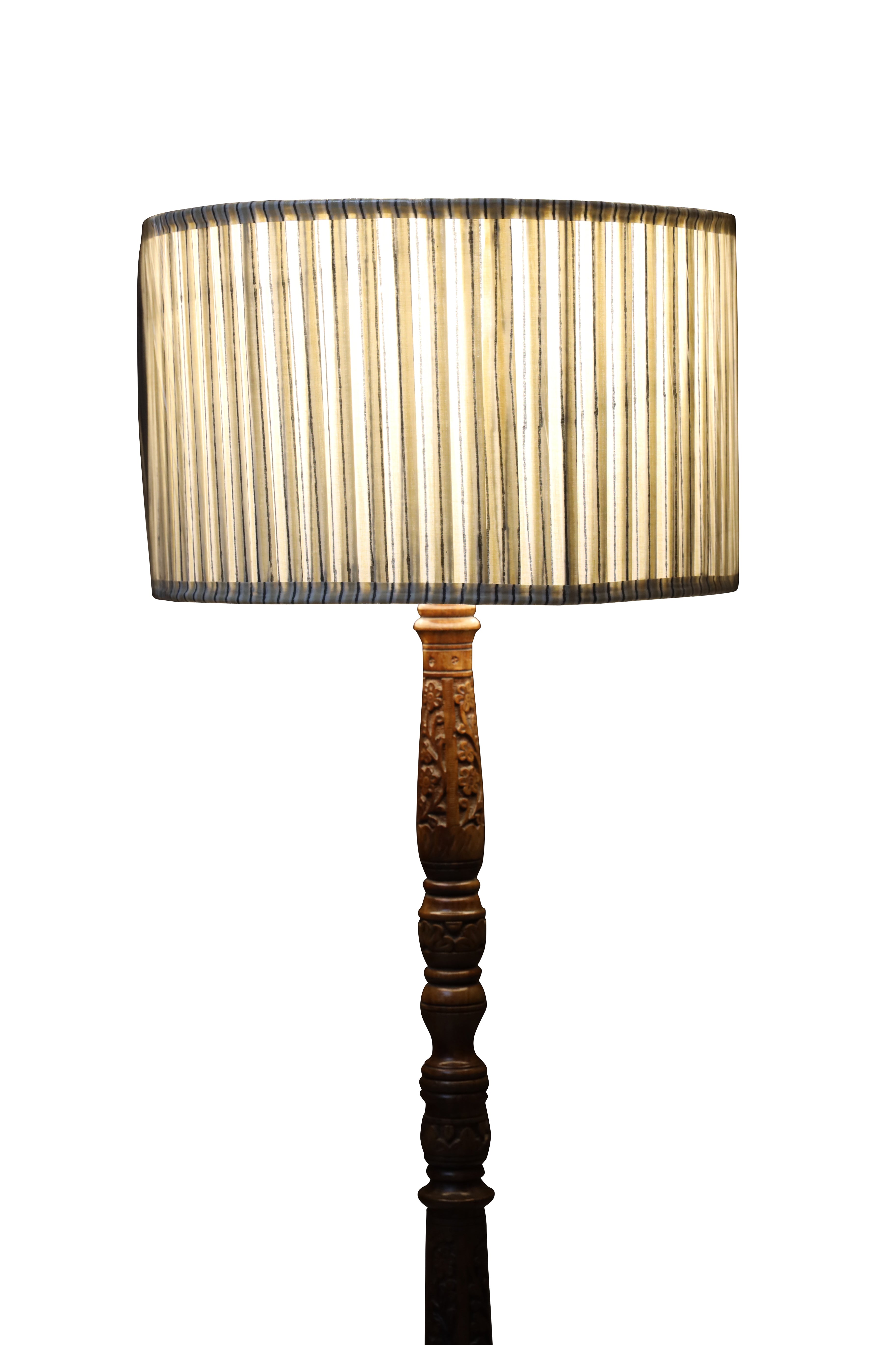 Ivory Line Lamp Shade