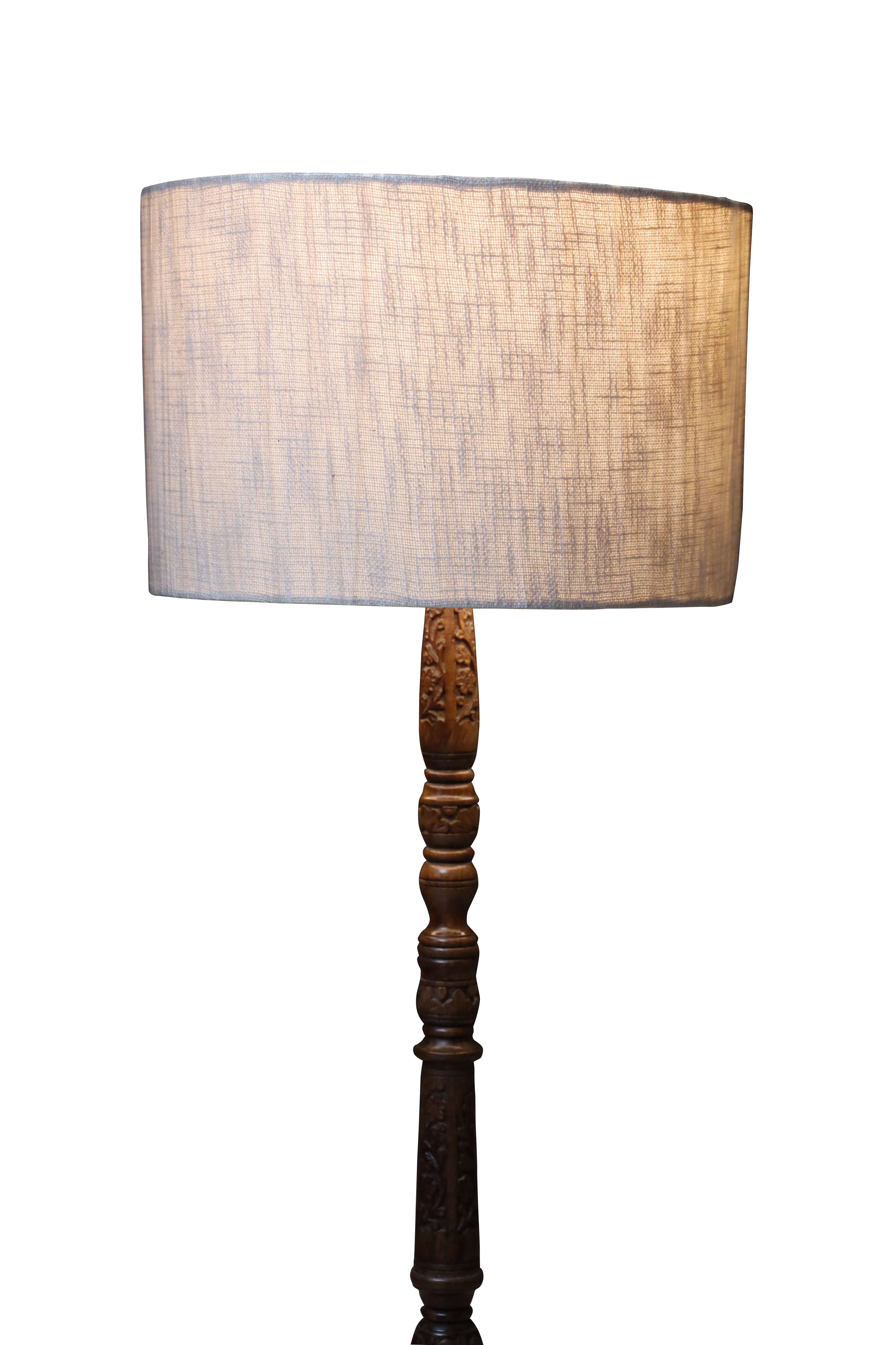 Linen Aura Lamp Shade
