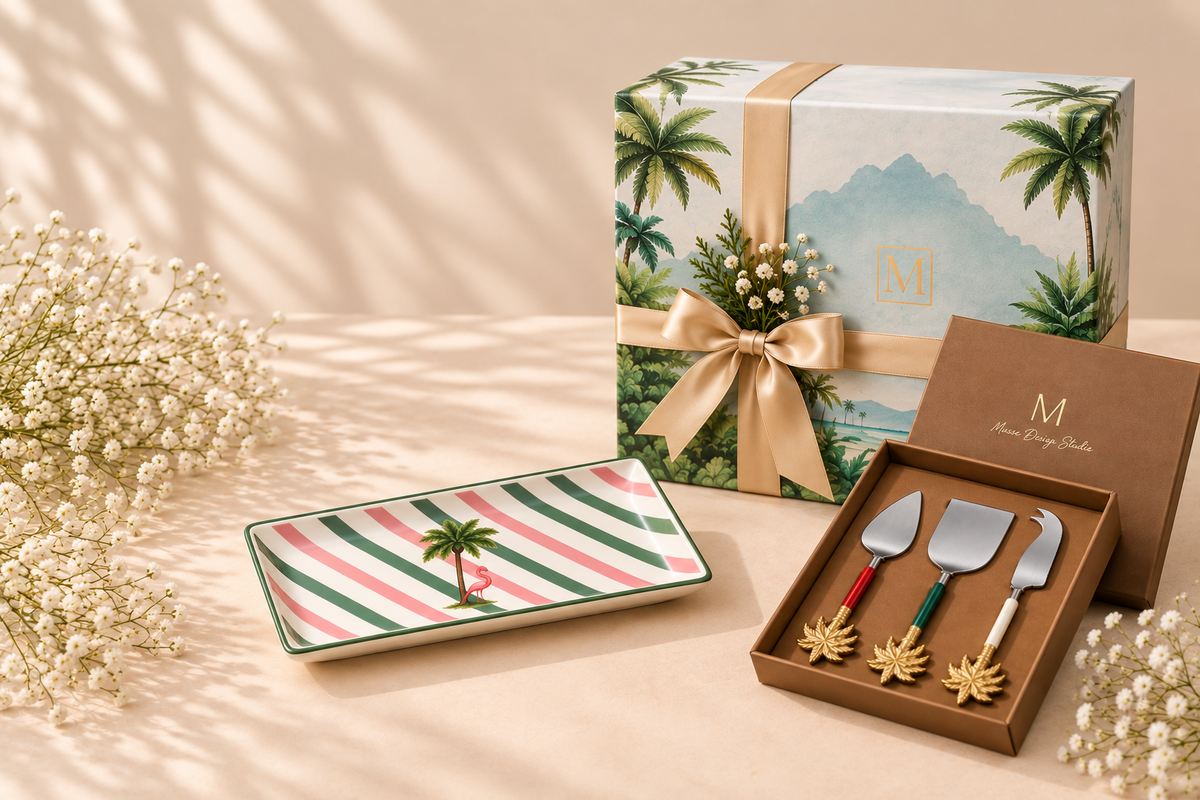 Palm Grove Cheese Set