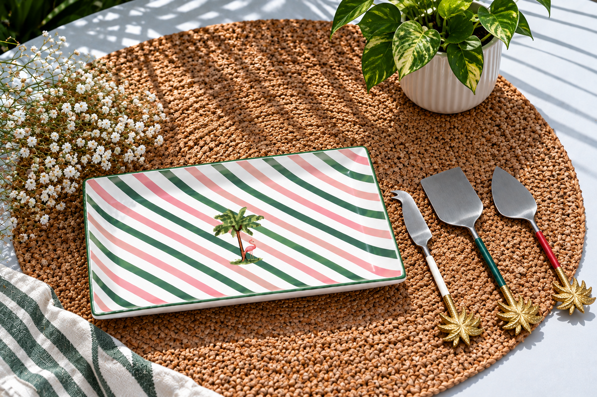 Palm Grove Cheese Set