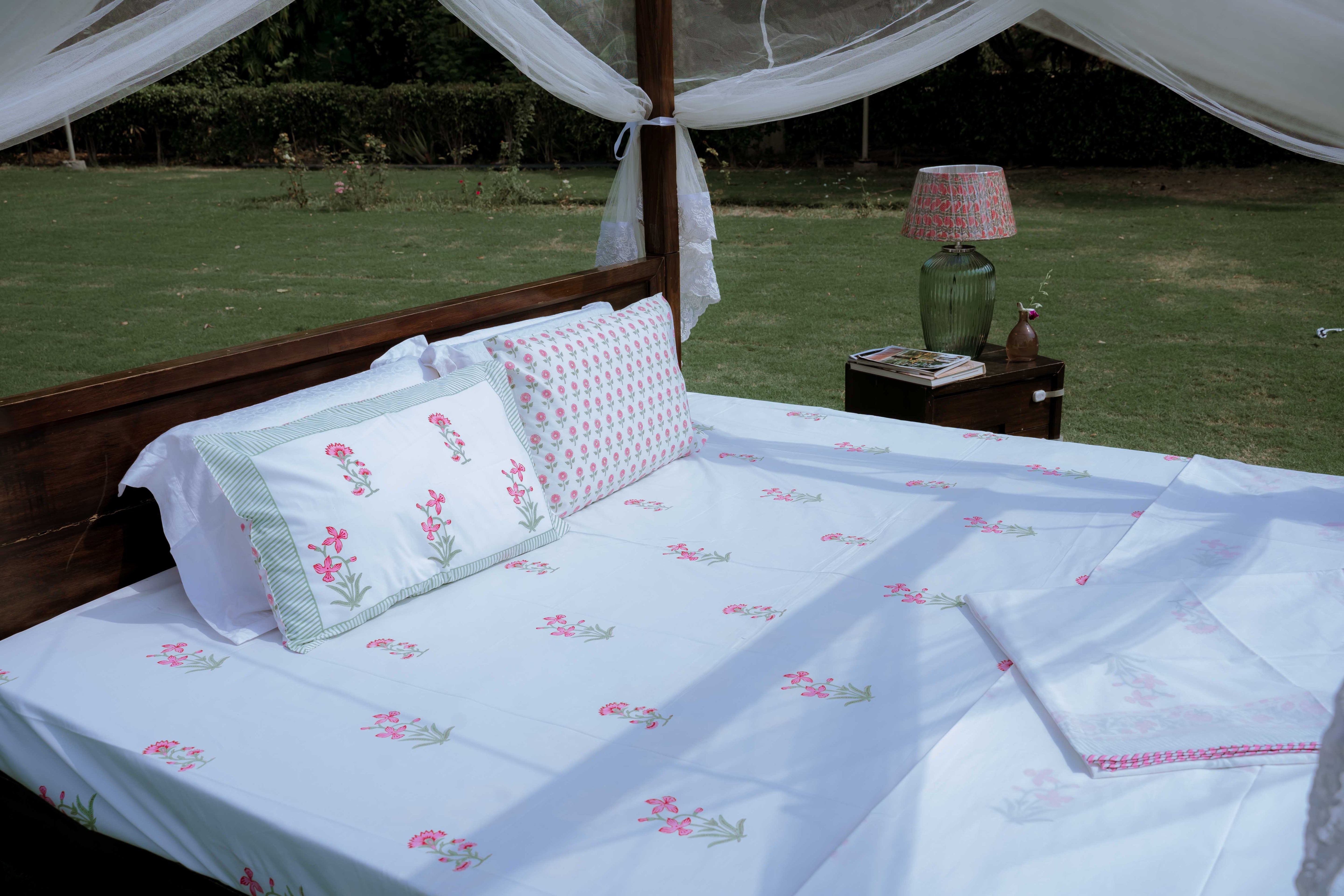 Petal Parade Organic Cotton Bedsheet
