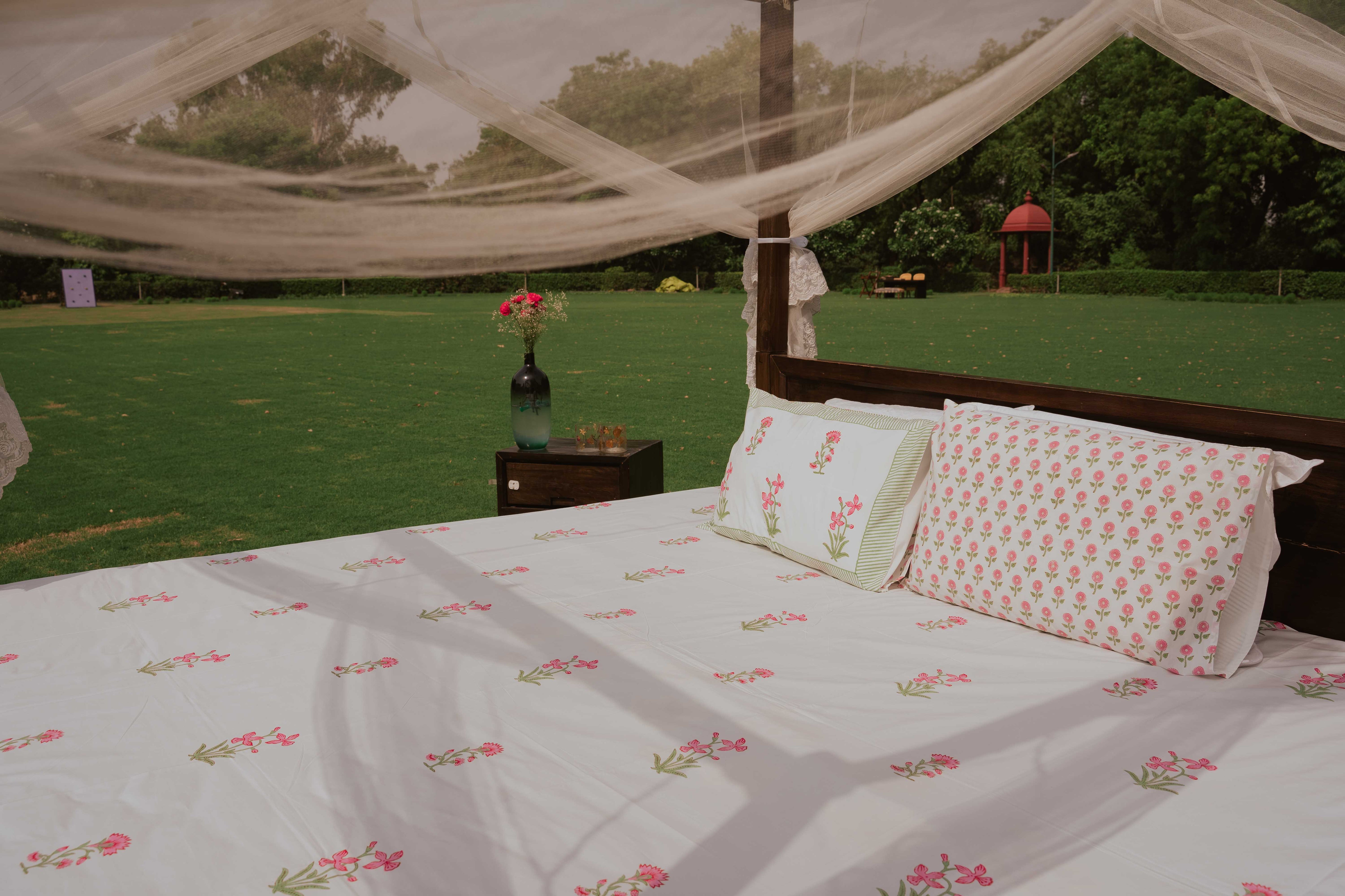 Petal Parade Organic Cotton Bedsheet