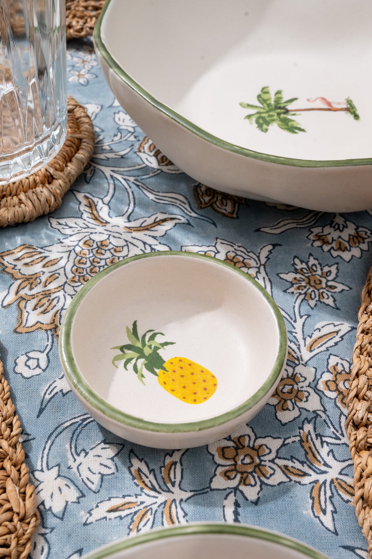 Pineapple dip bowl