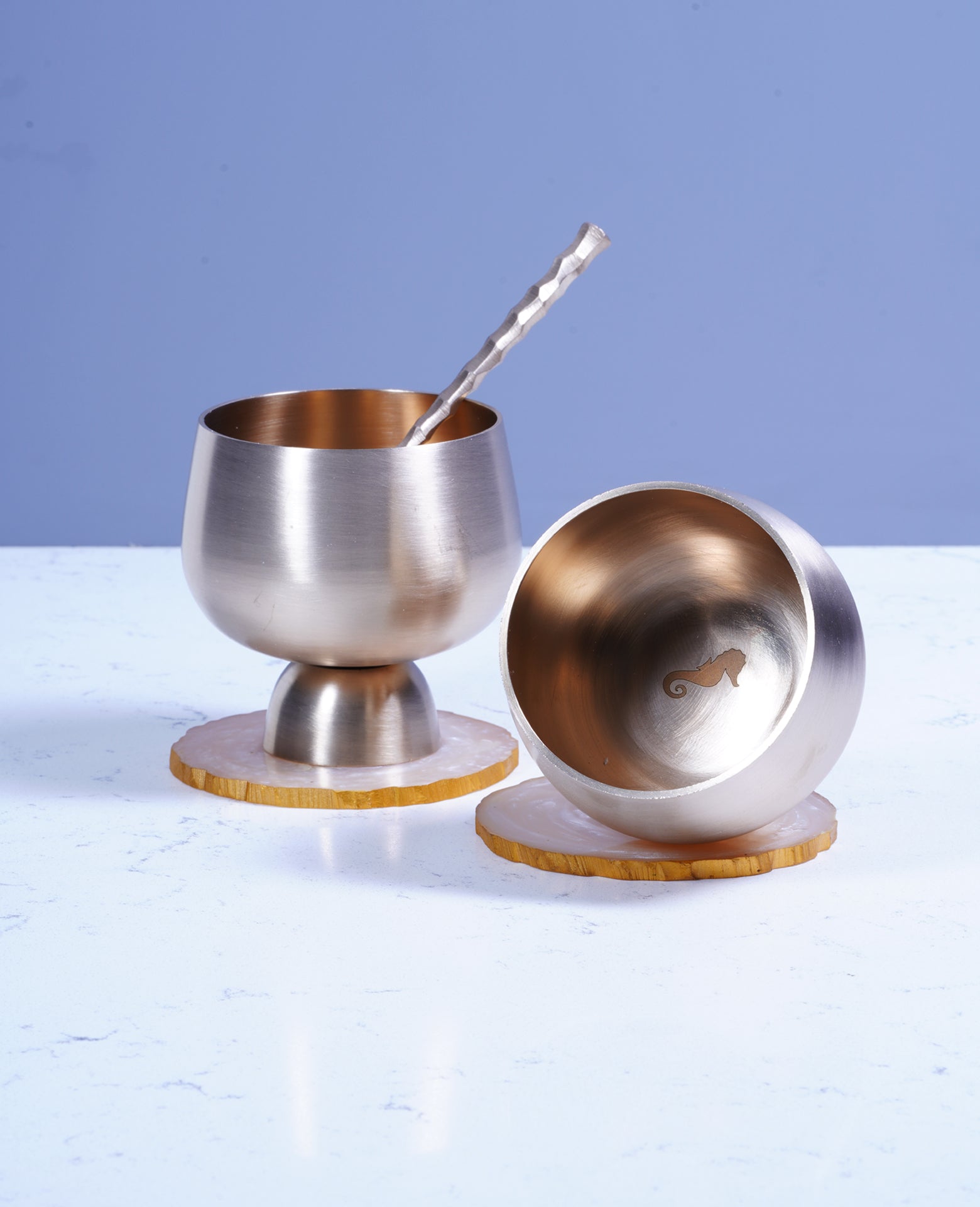 Gold Goblet Set