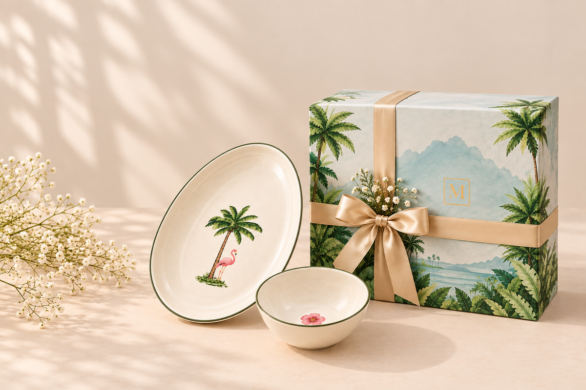 Palm Cove Platter Gift Set