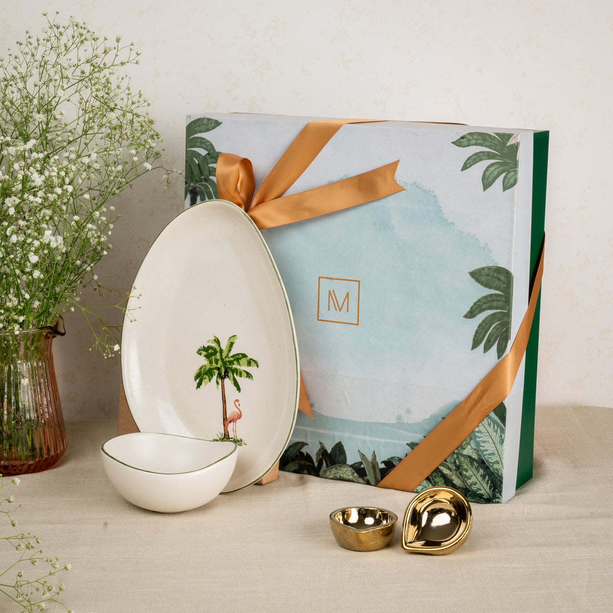 Palm Cove Platter Gift Set