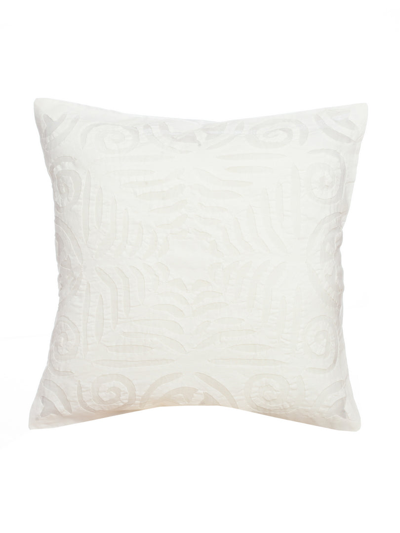 White Applique Cotton