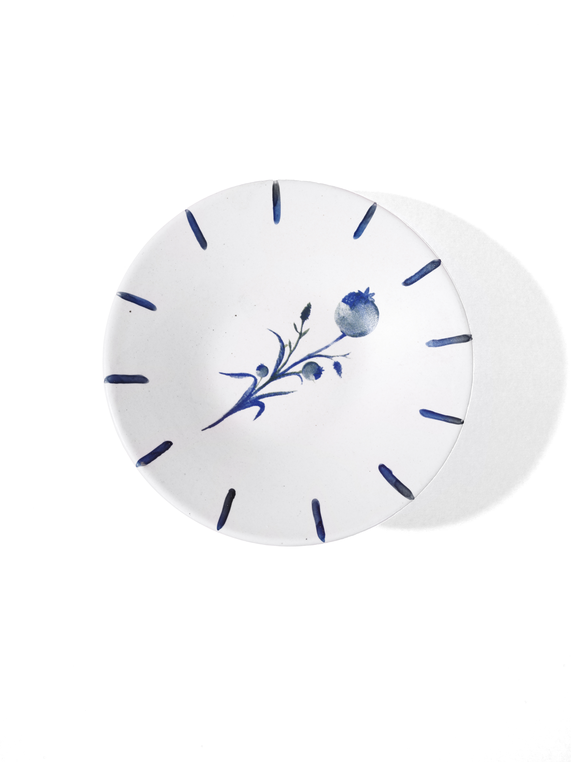 Blueberry Bloom Dessert Bowl