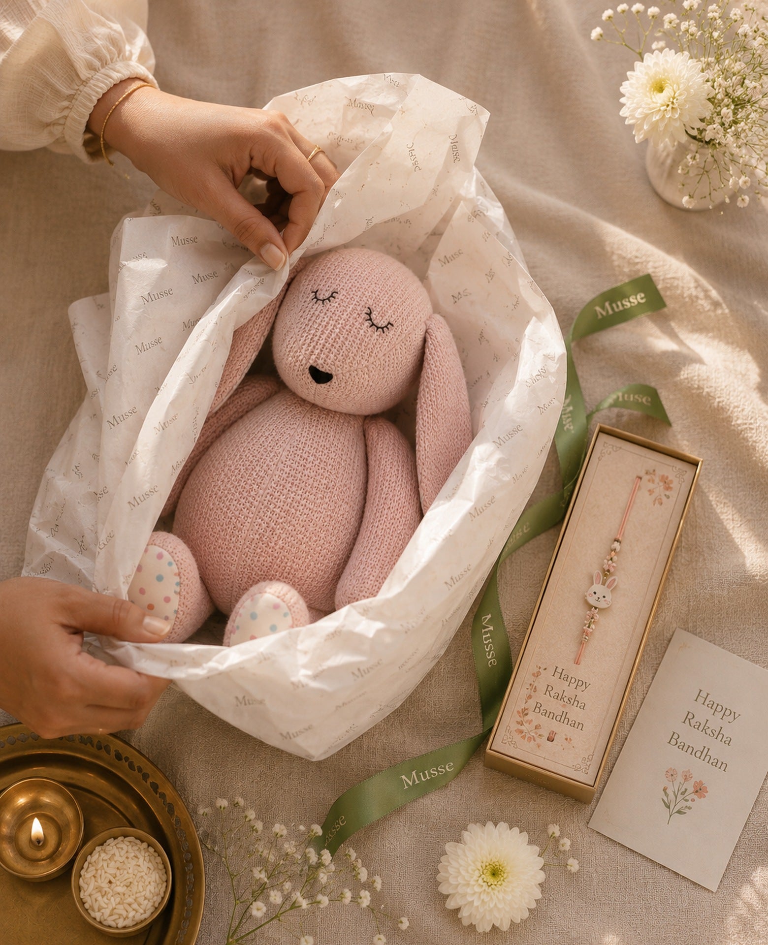 Blush Bunny Gift Set