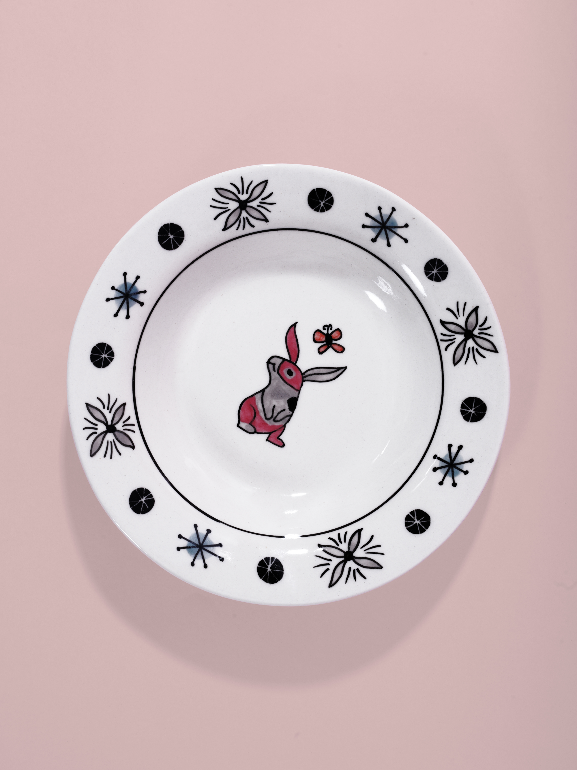 Bunny Pasta Plates