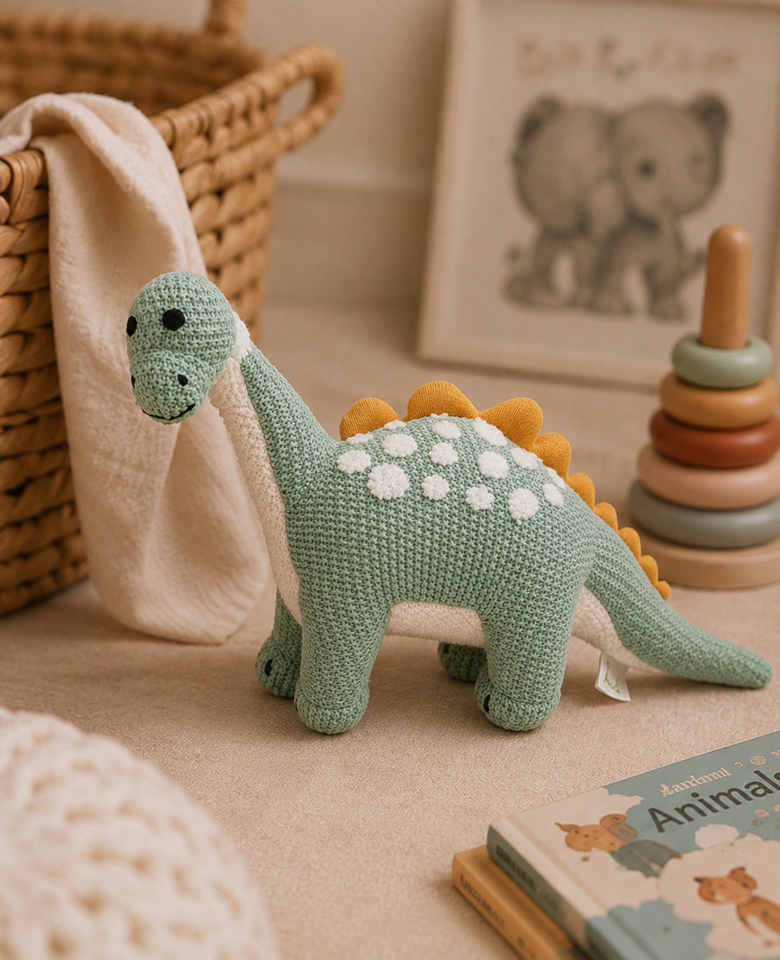 Mint Dino Gift Set